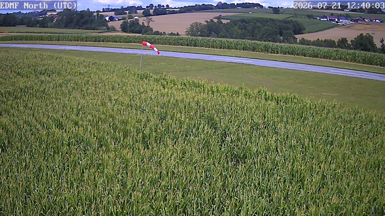 Archiv Foto Webcam Flugplatz Fürstenzell bei Passau