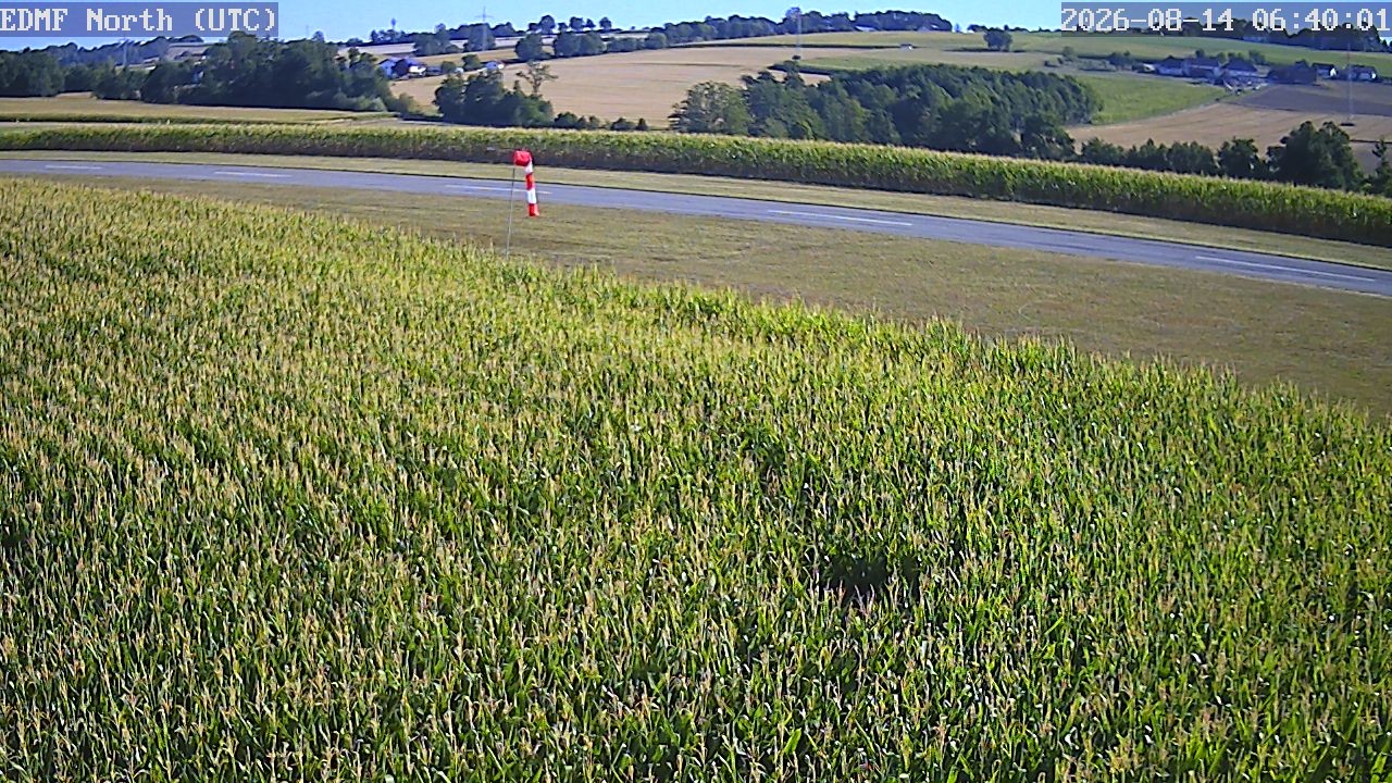 Archiv Foto Webcam Flugplatz Fürstenzell bei Passau