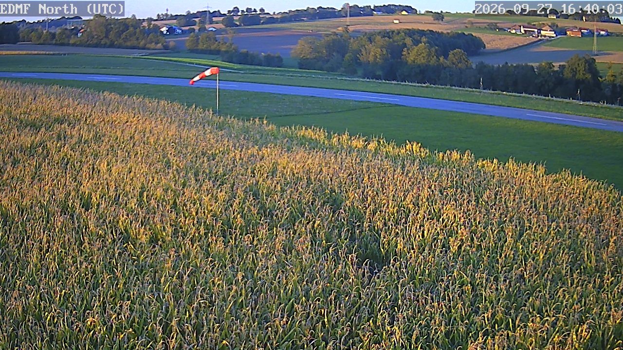 Archiv Foto Webcam Flugplatz Fürstenzell bei Passau