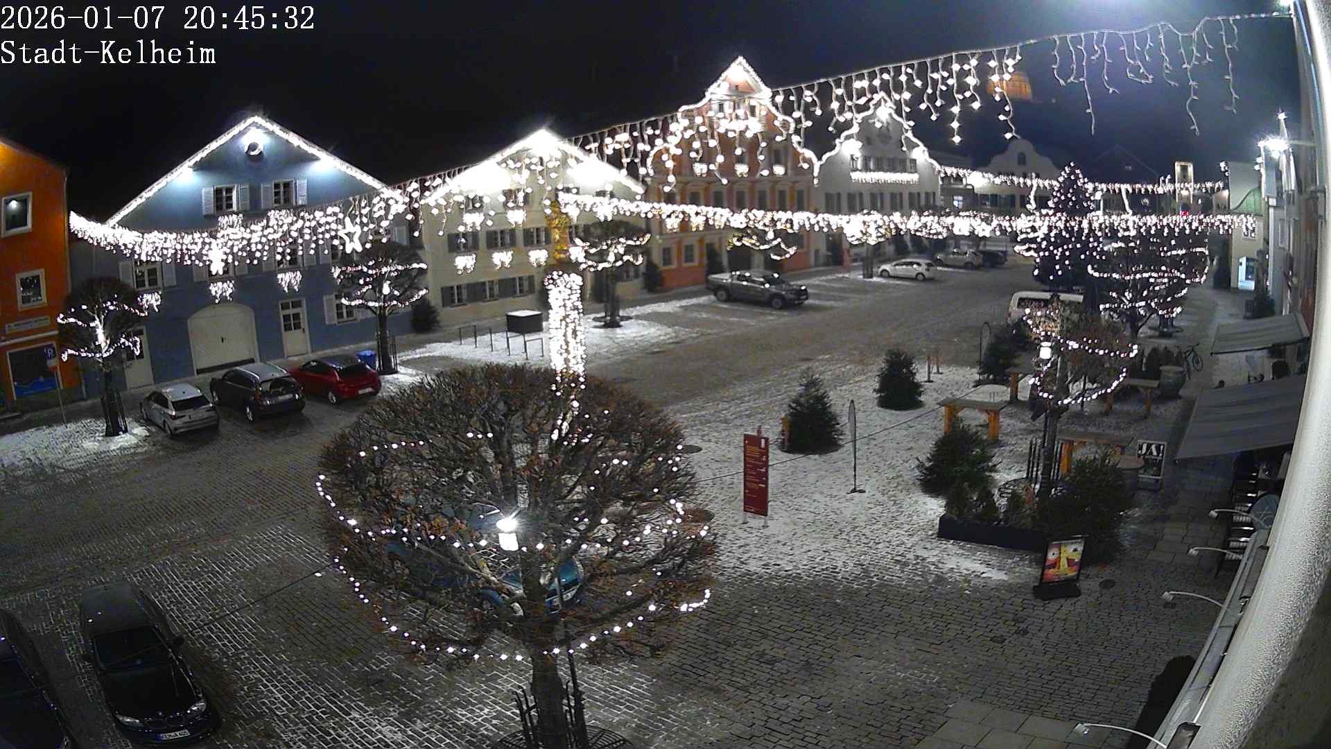 Archived image Webcam Kelheim – Town Square