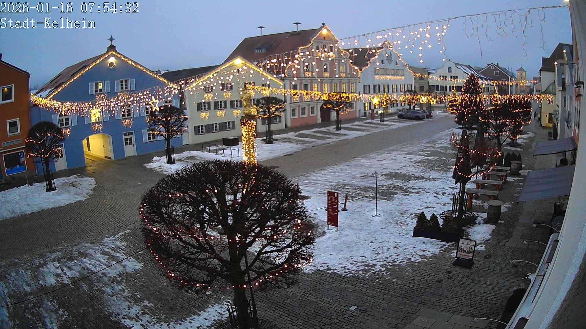 Archiv Foto Webcam Stadtplatz Kelheim