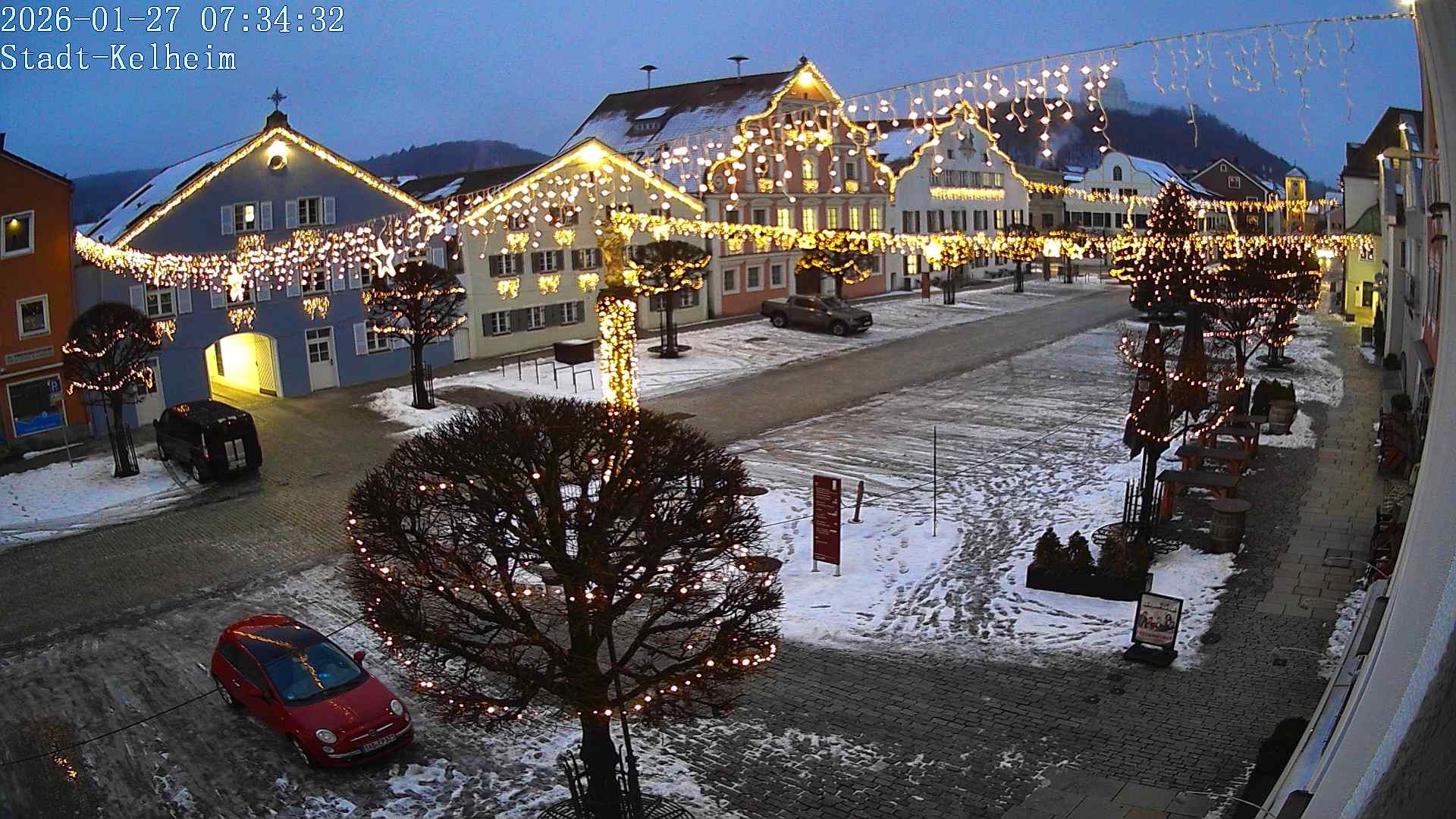 Archiv Foto Webcam Stadtplatz Kelheim