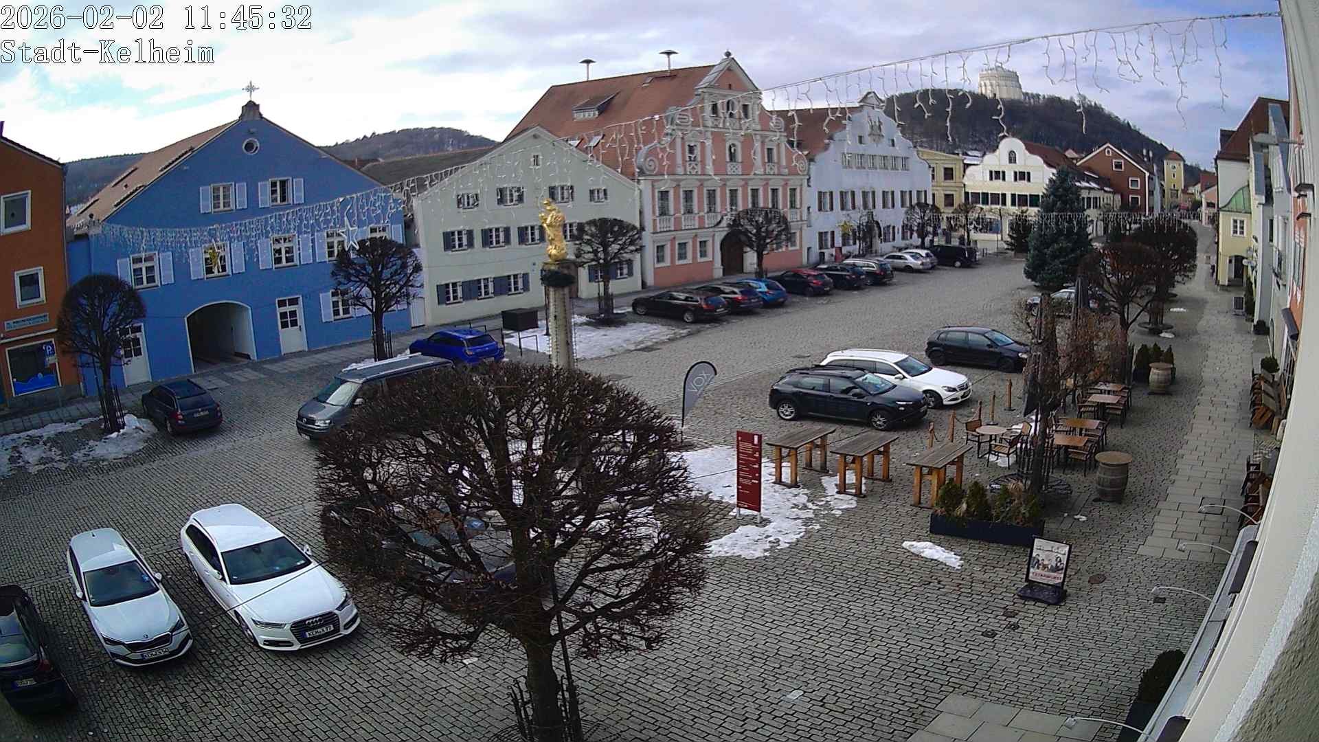 Archived image Webcam Kelheim – Town Square