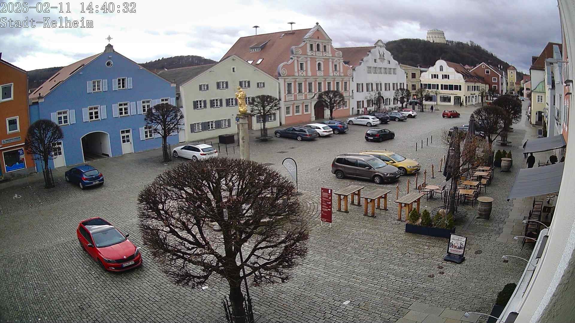 Archived image Webcam Kelheim – Town Square