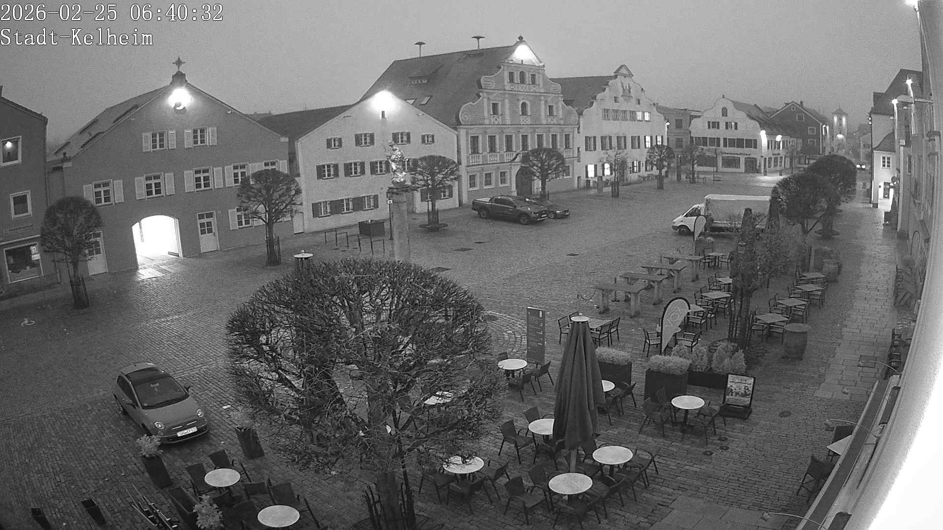Archived image Webcam Kelheim – Town Square