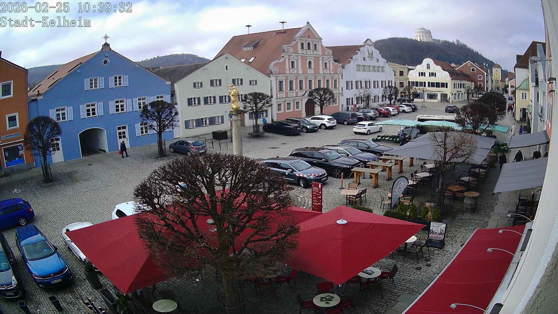 Archived image Webcam Kelheim – Town Square