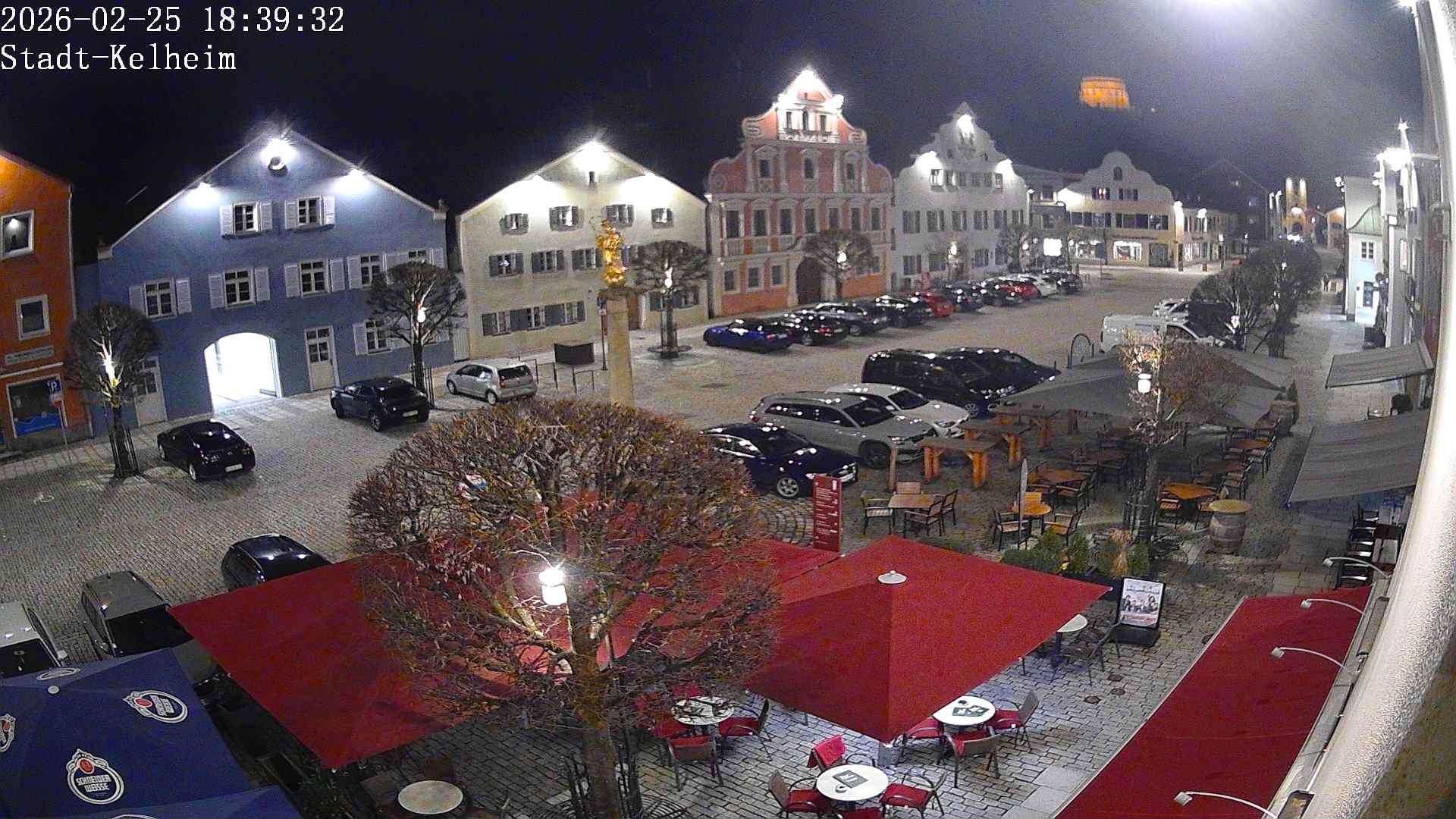 Archived image Webcam Kelheim – Town Square