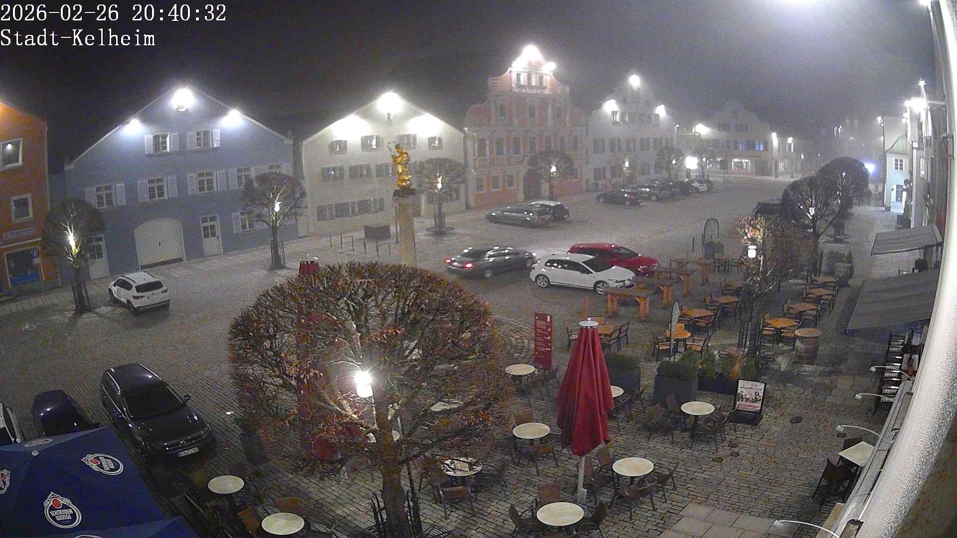 Archived image Webcam Kelheim – Town Square