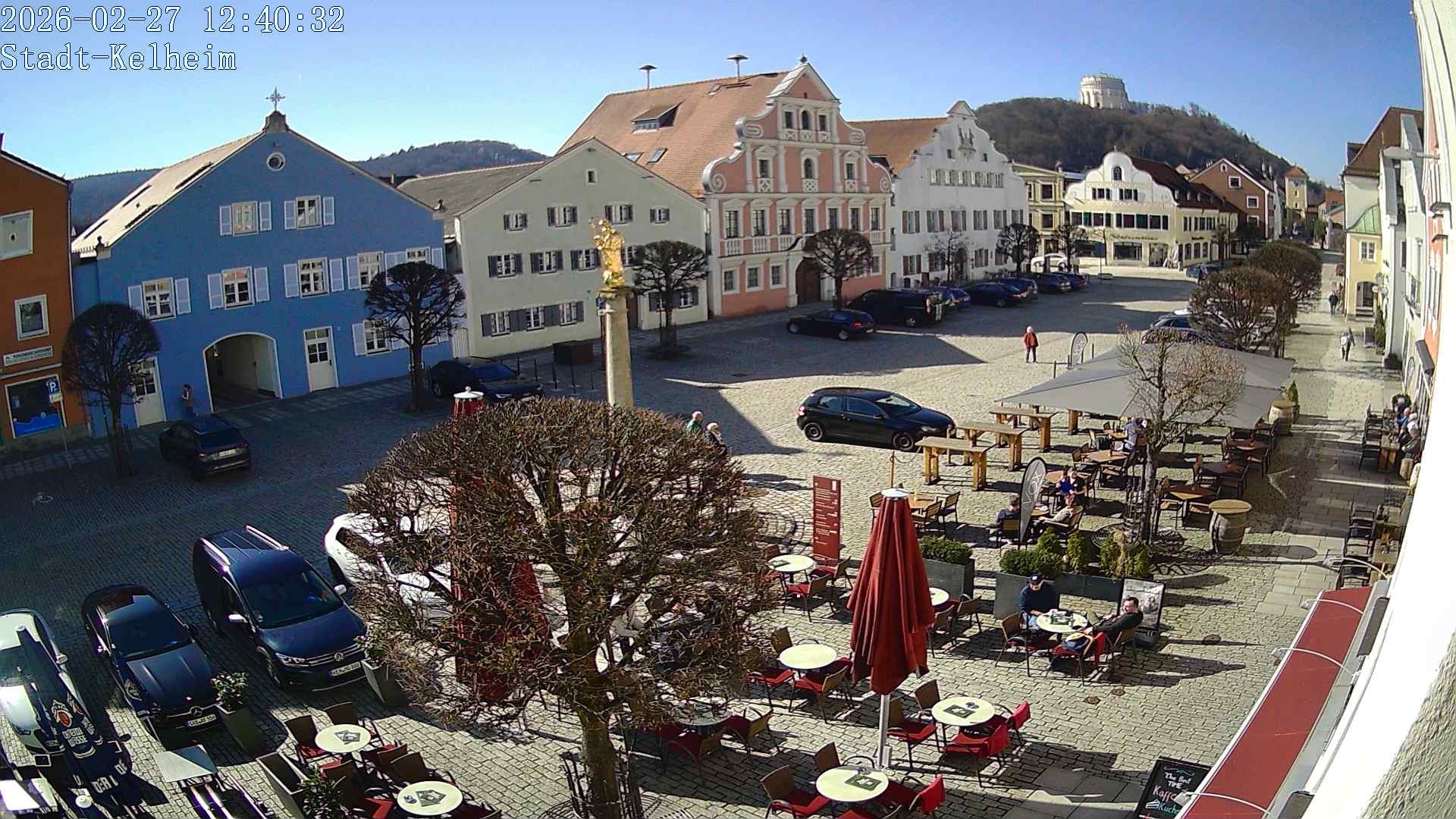 Archiv Foto Webcam Stadtplatz Kelheim
