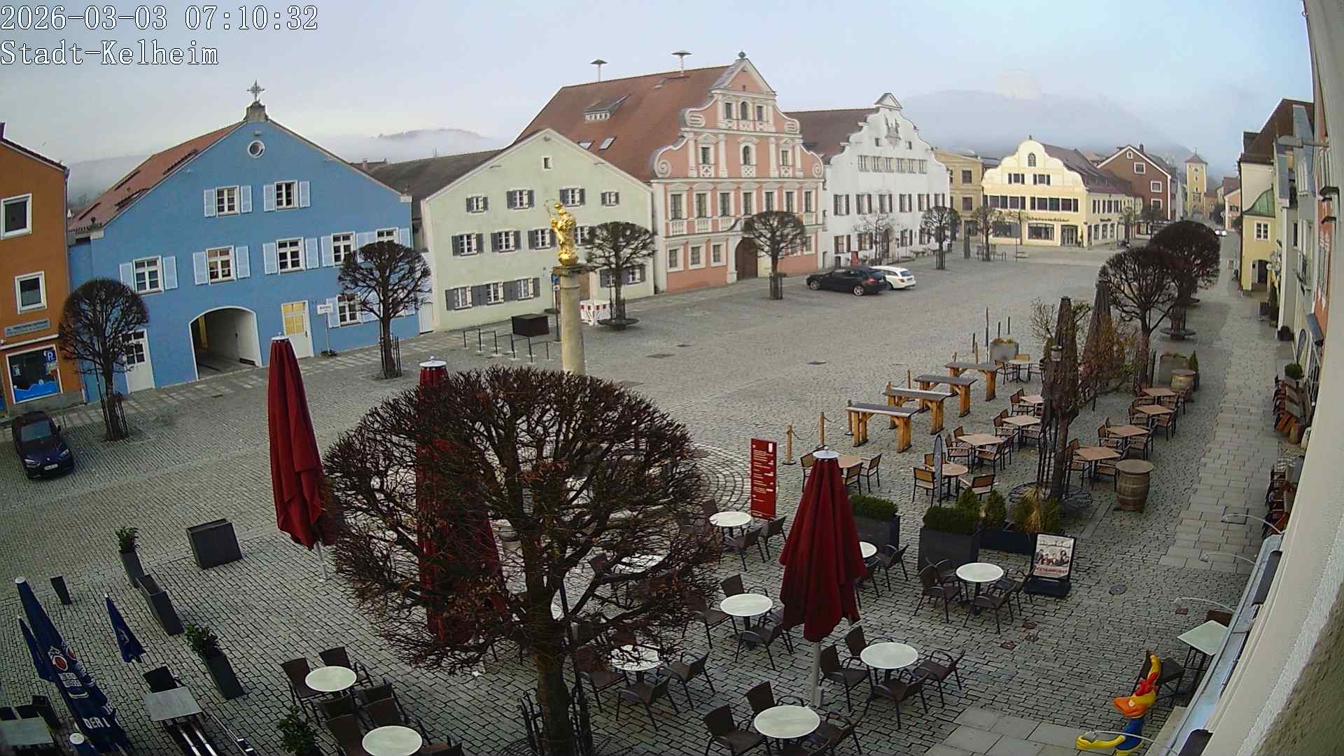 Archiv Foto Webcam Stadtplatz Kelheim