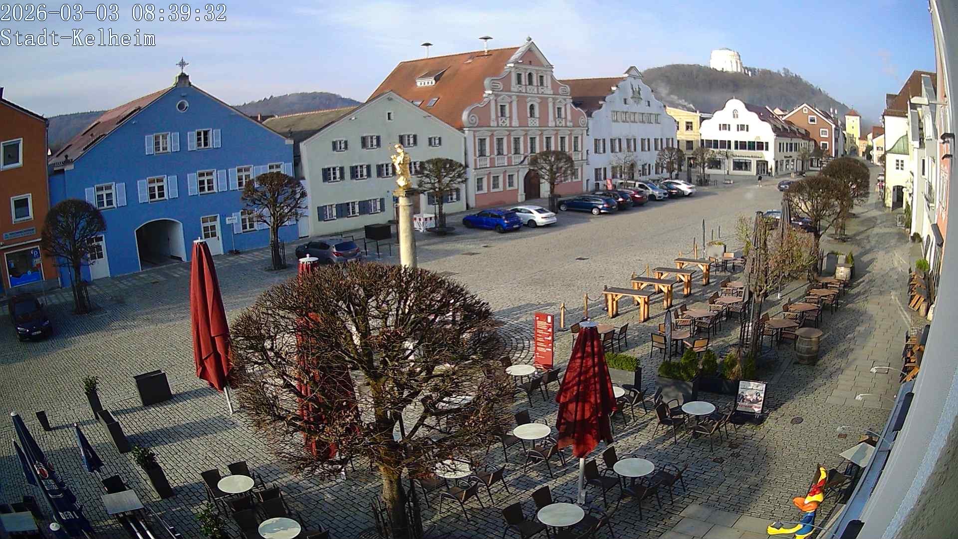 Archiv Foto Webcam Stadtplatz Kelheim