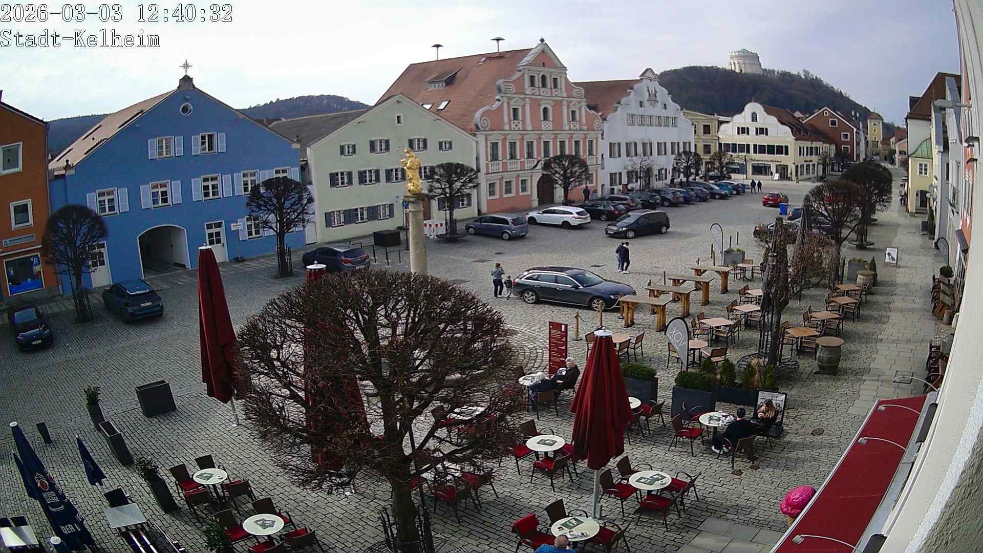 Archiv Foto Webcam Stadtplatz Kelheim