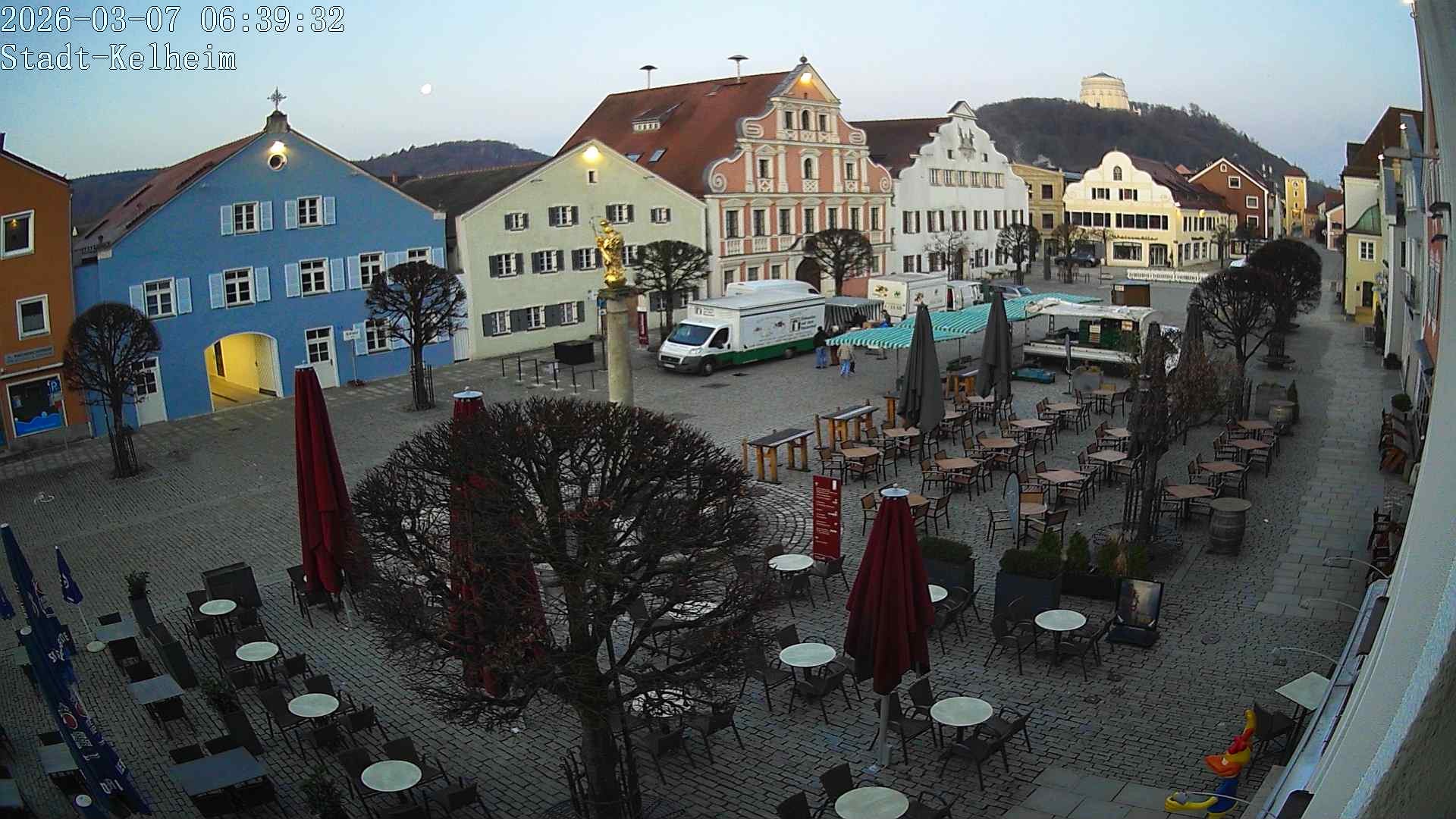 Archiv Foto Webcam Stadtplatz Kelheim