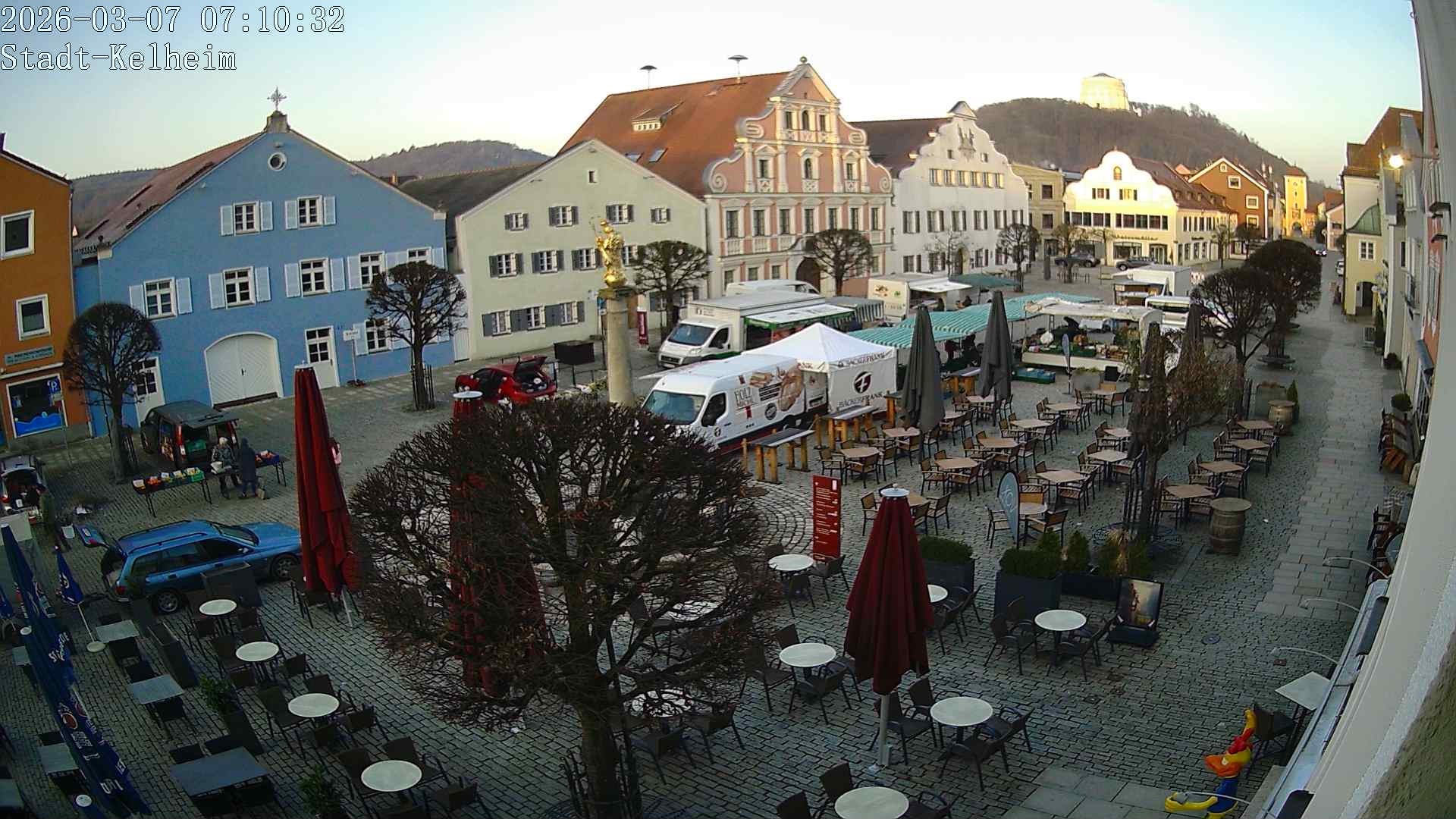 Archiv Foto Webcam Stadtplatz Kelheim