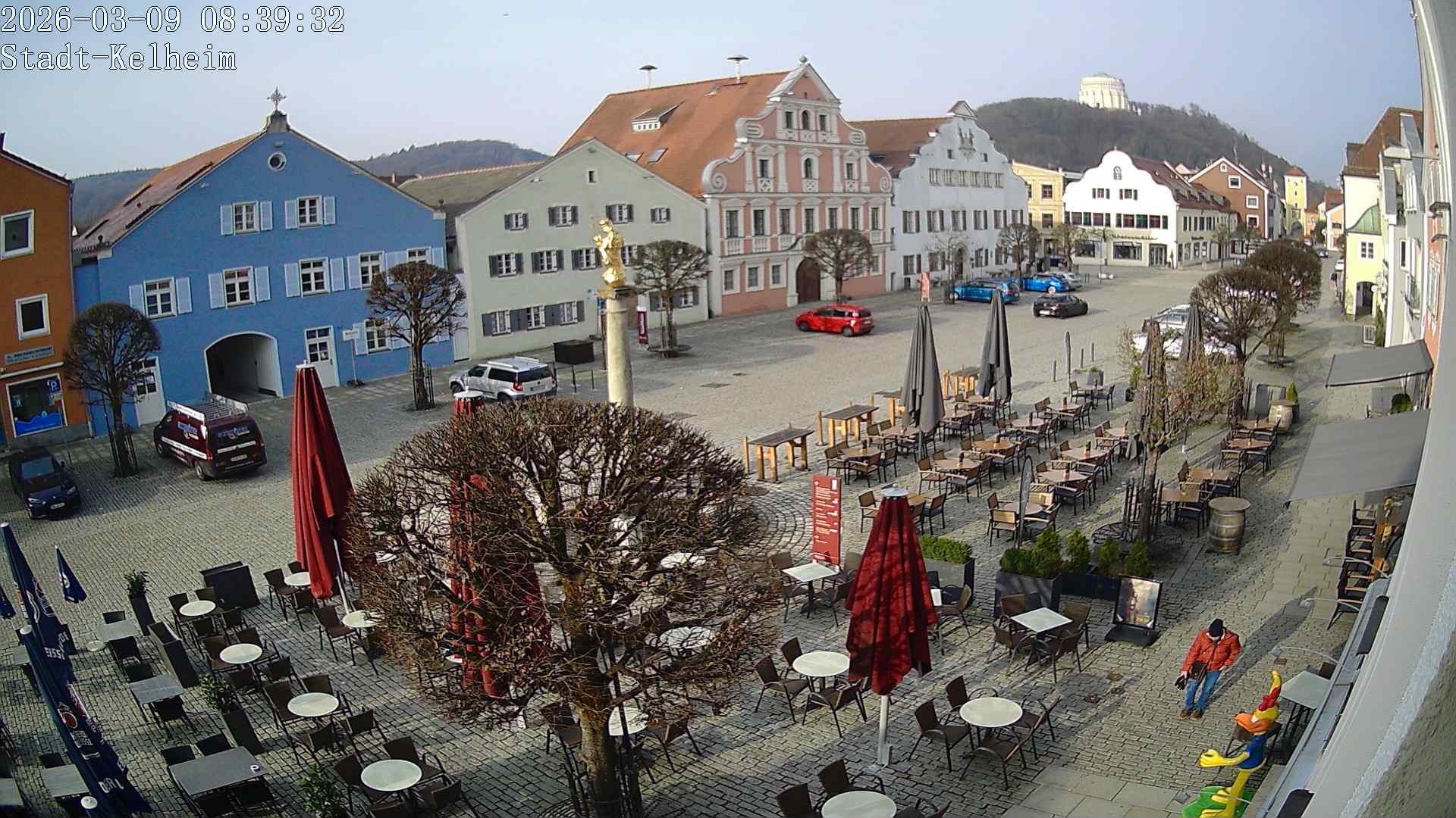 Archiv Foto Webcam Stadtplatz Kelheim