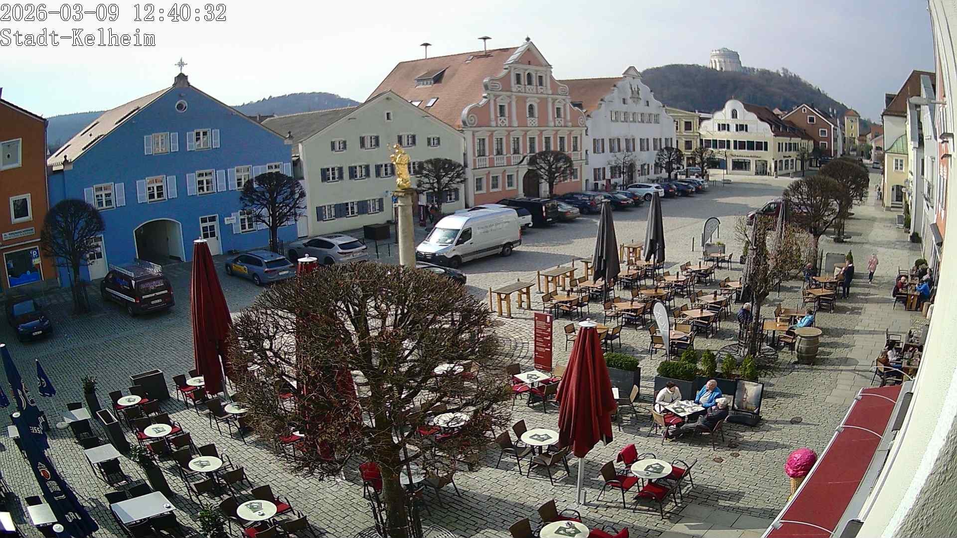Archiv Foto Webcam Stadtplatz Kelheim