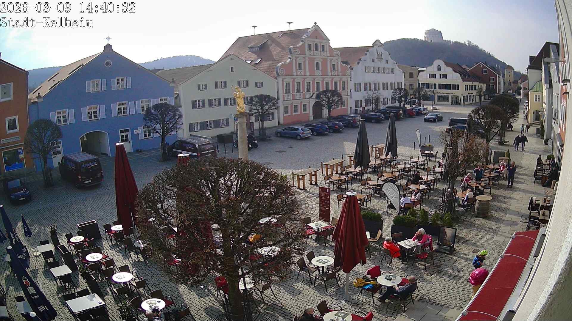 Archiv Foto Webcam Stadtplatz Kelheim