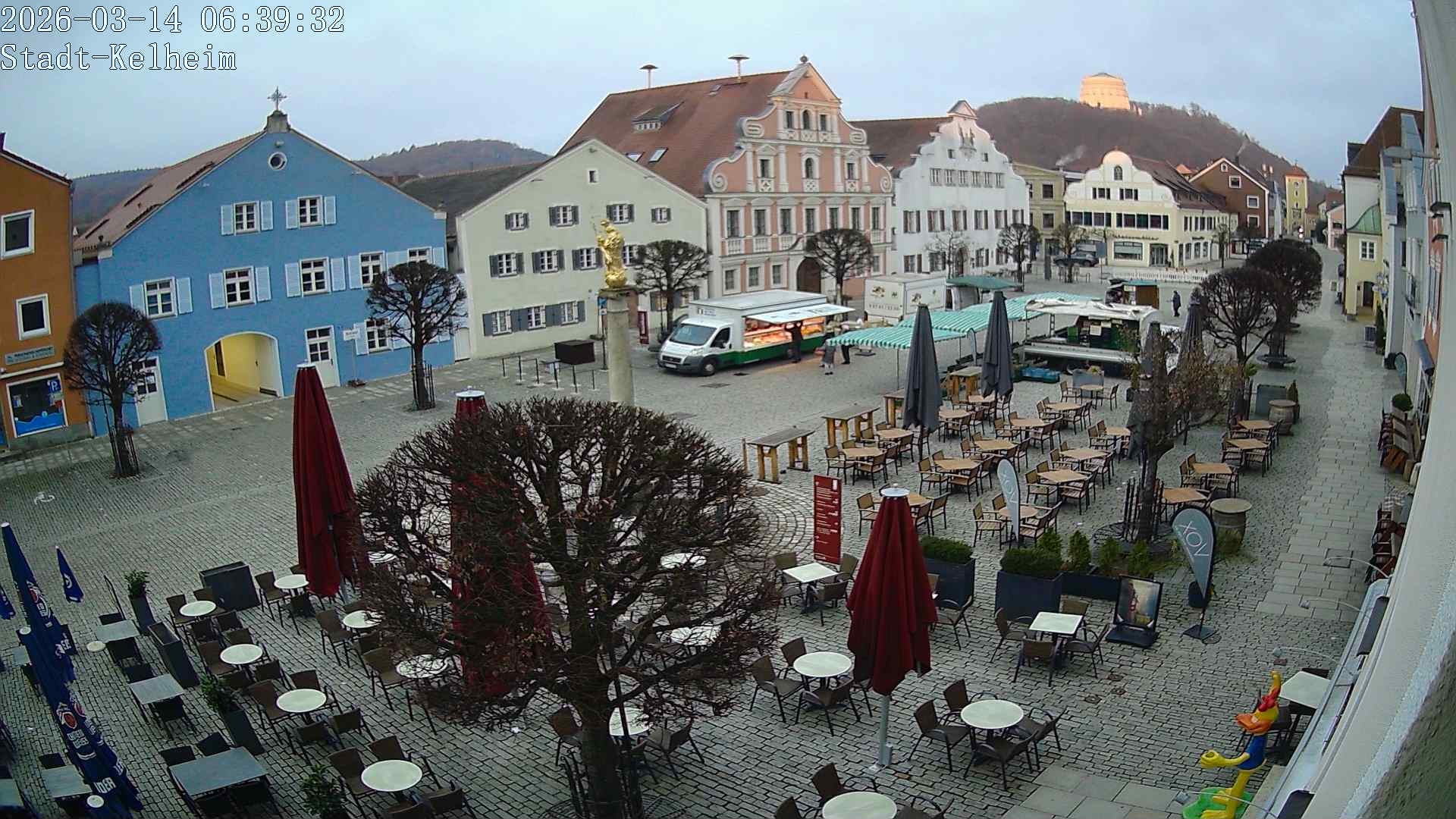 Archiv Foto Webcam Stadtplatz Kelheim