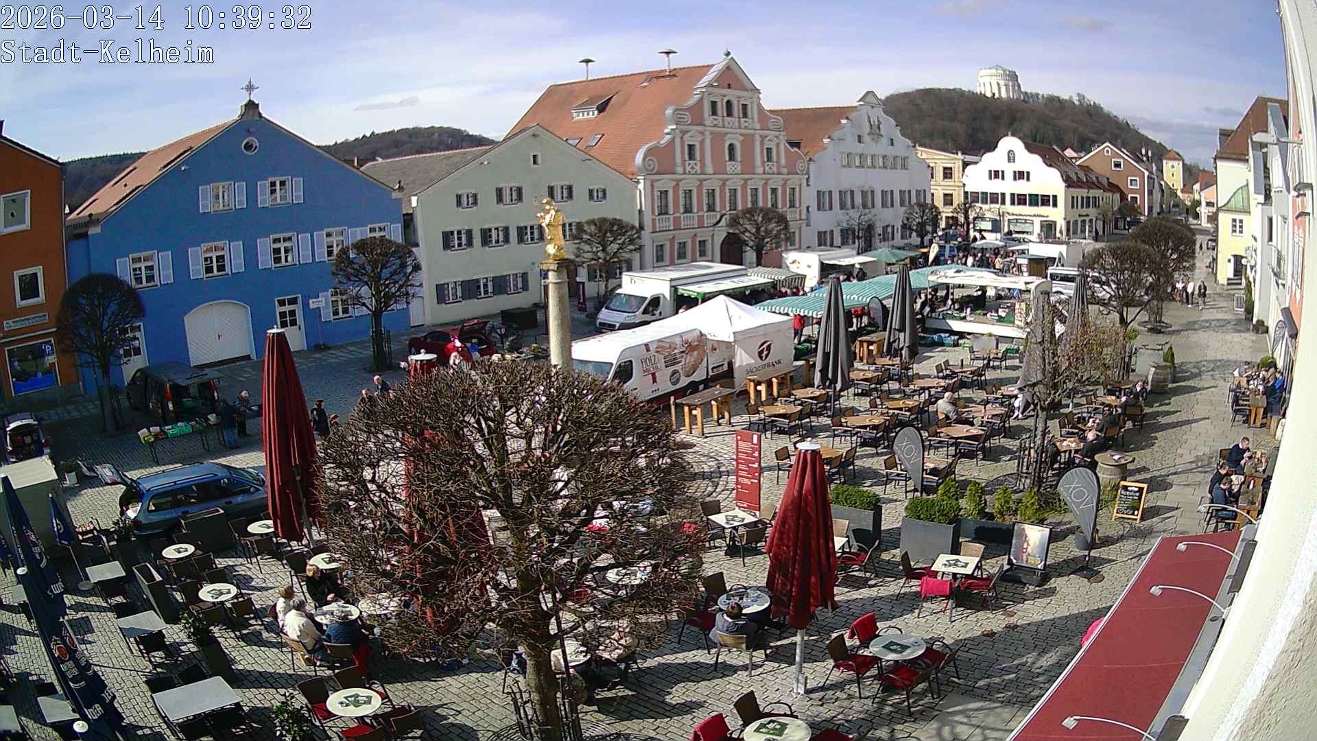 Archiv Foto Webcam Stadtplatz Kelheim