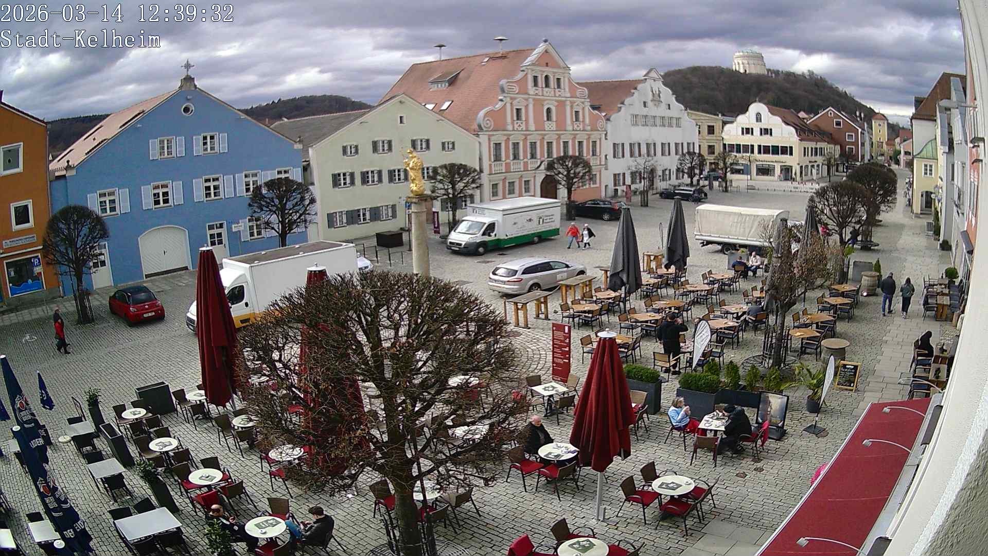 Archiv Foto Webcam Stadtplatz Kelheim