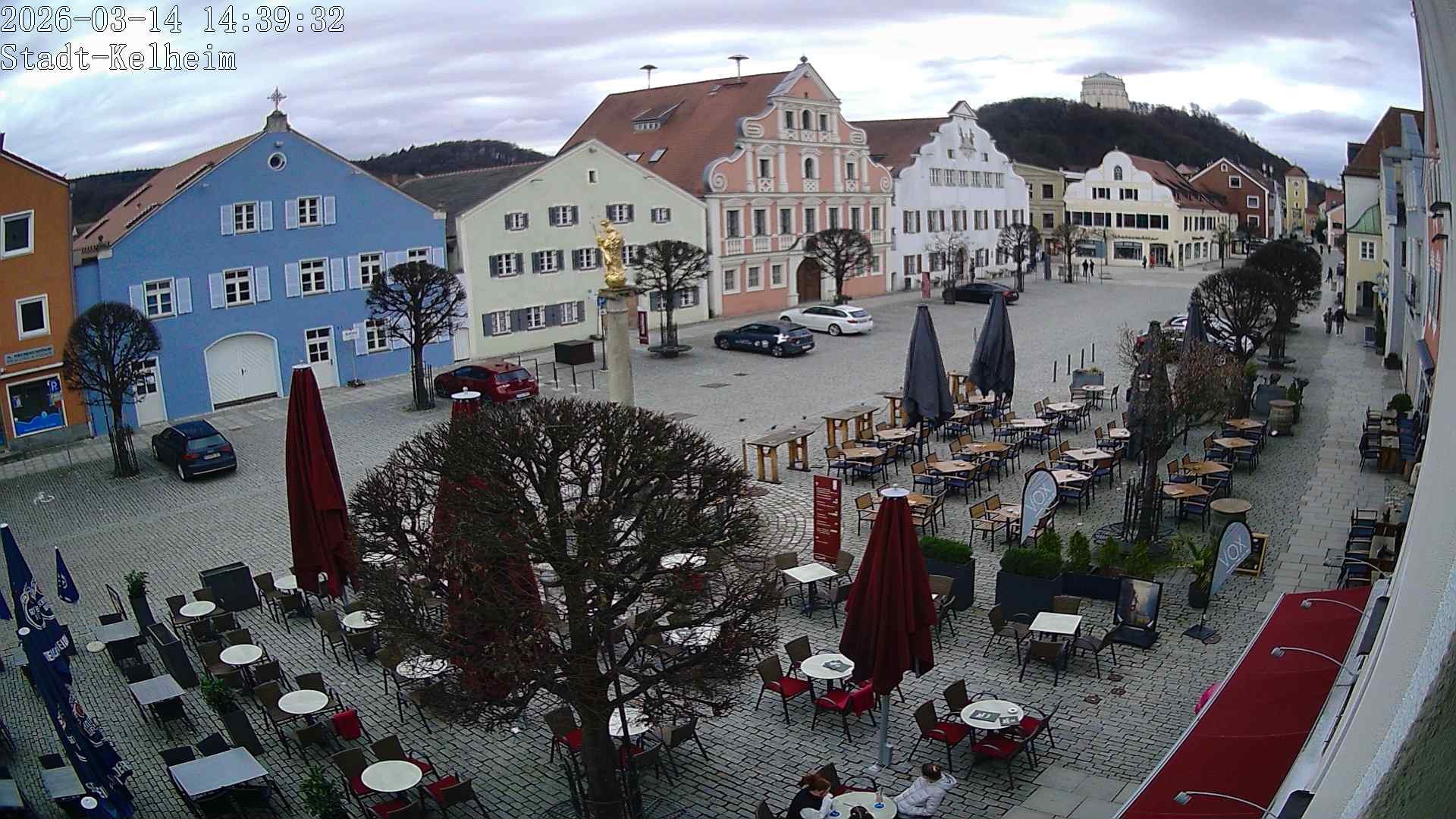 Archiv Foto Webcam Stadtplatz Kelheim