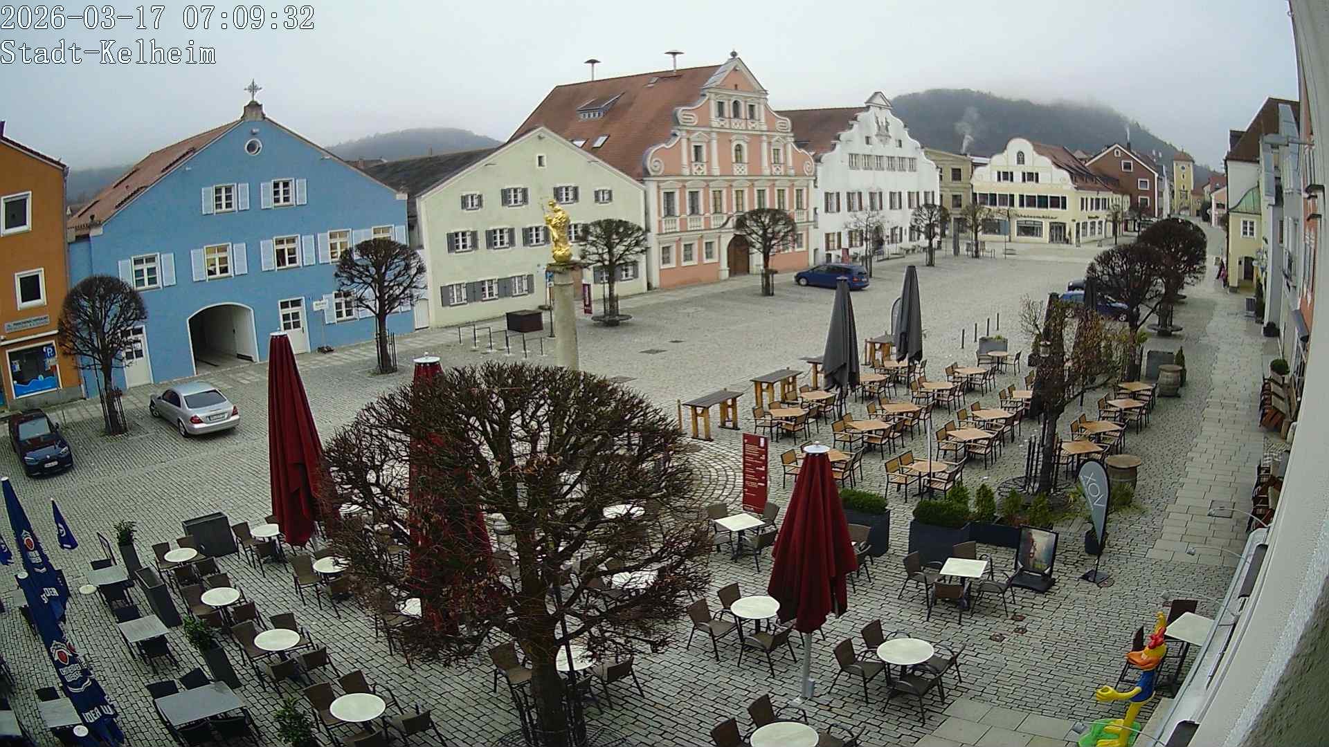 Archiv Foto Webcam Stadtplatz Kelheim