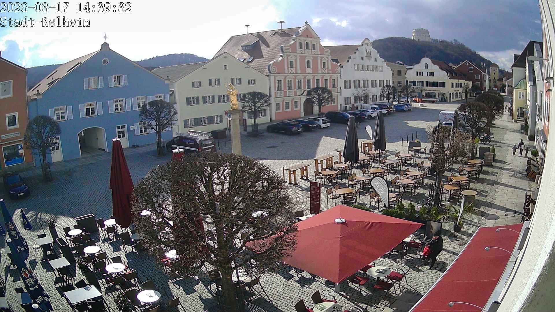 Archiv Foto Webcam Stadtplatz Kelheim