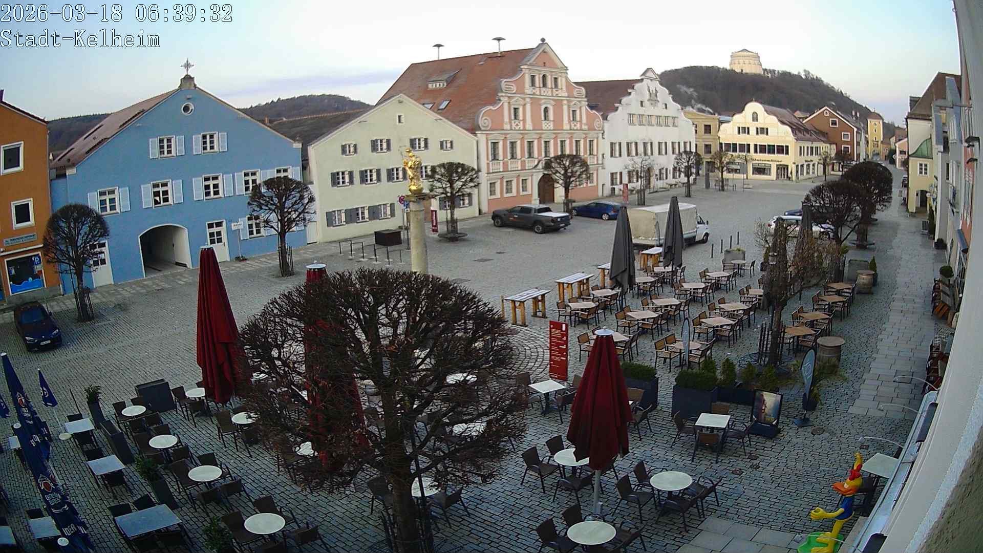 Archiv Foto Webcam Stadtplatz Kelheim