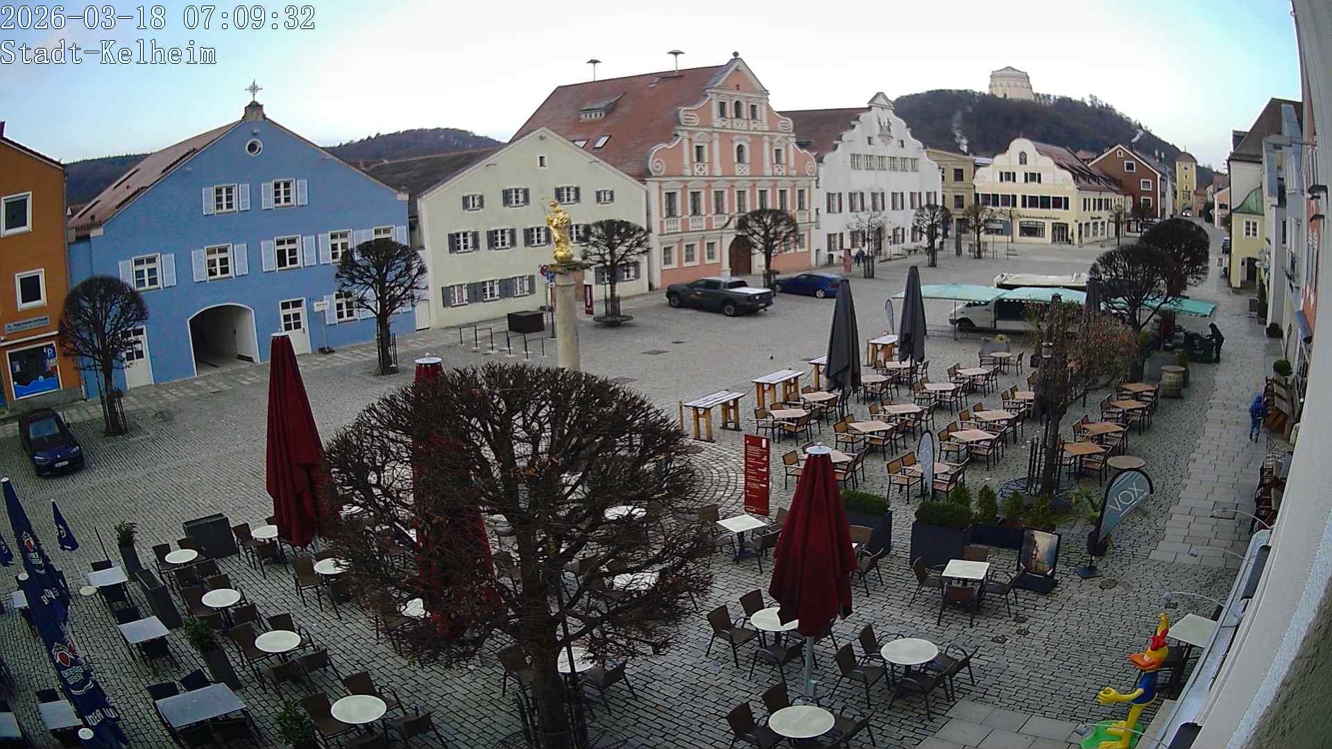 Archiv Foto Webcam Stadtplatz Kelheim