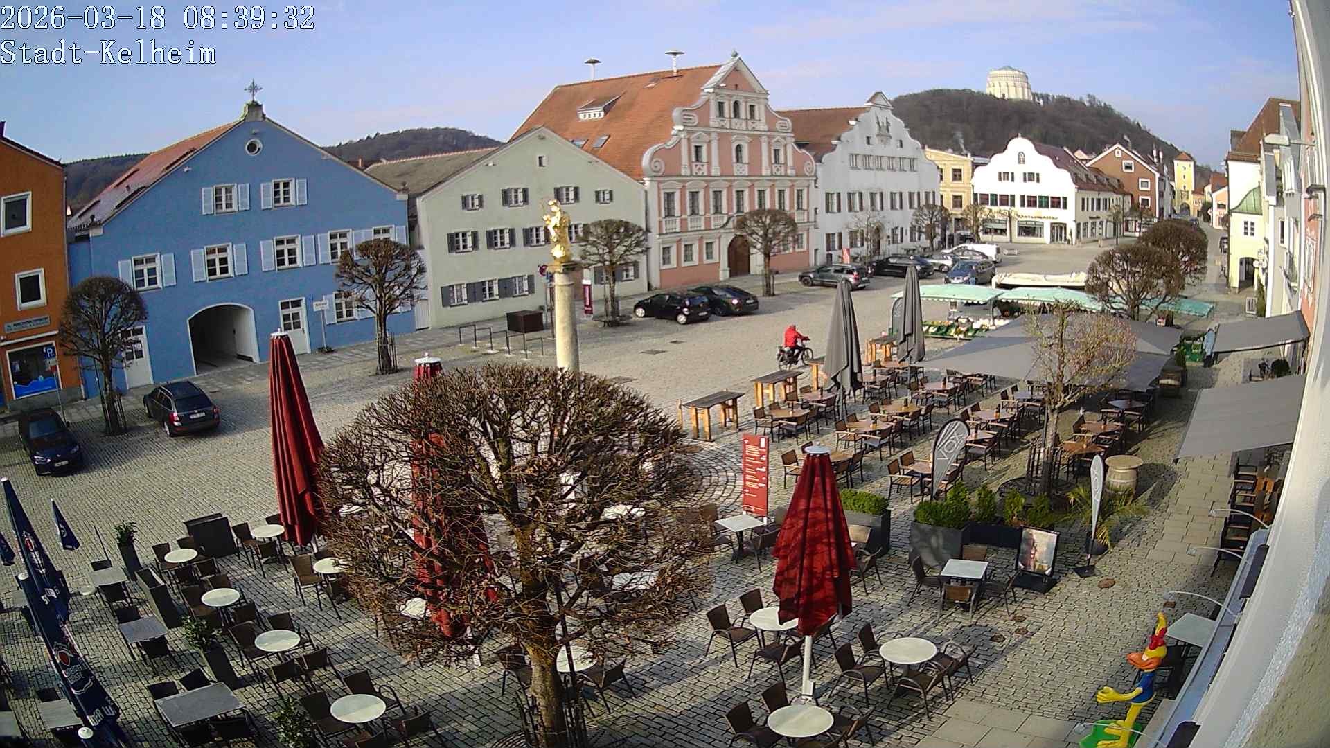 Archiv Foto Webcam Stadtplatz Kelheim