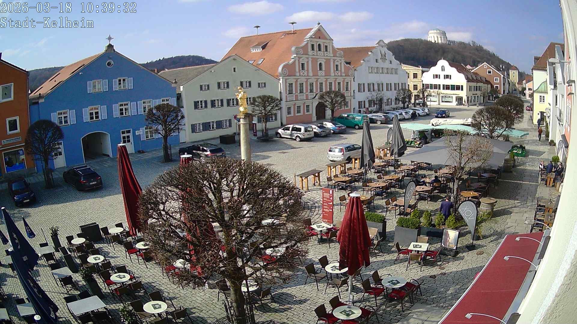 Archiv Foto Webcam Stadtplatz Kelheim