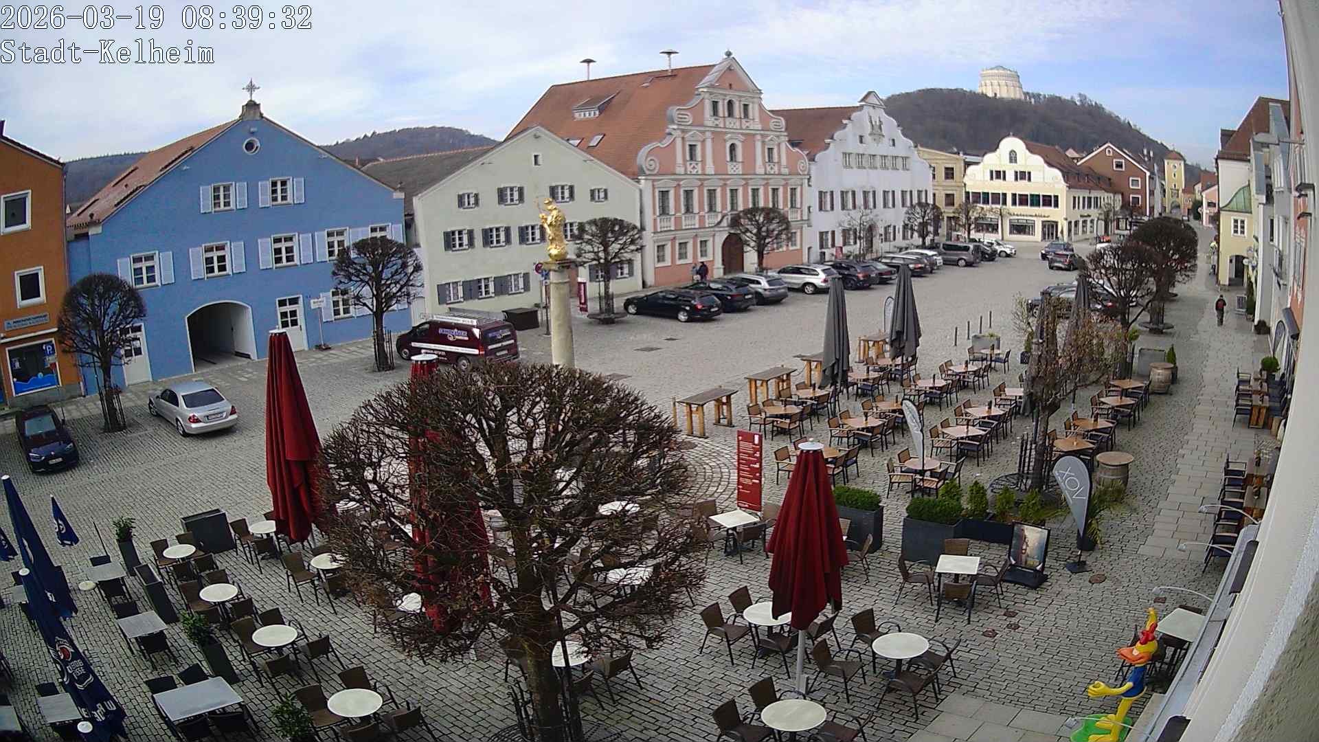 Archiv Foto Webcam Stadtplatz Kelheim