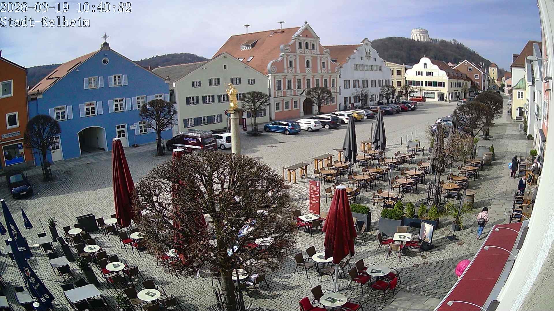 Archiv Foto Webcam Stadtplatz Kelheim