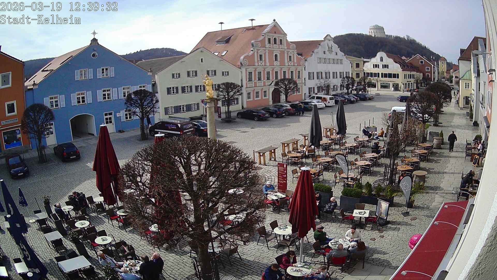 Archiv Foto Webcam Stadtplatz Kelheim