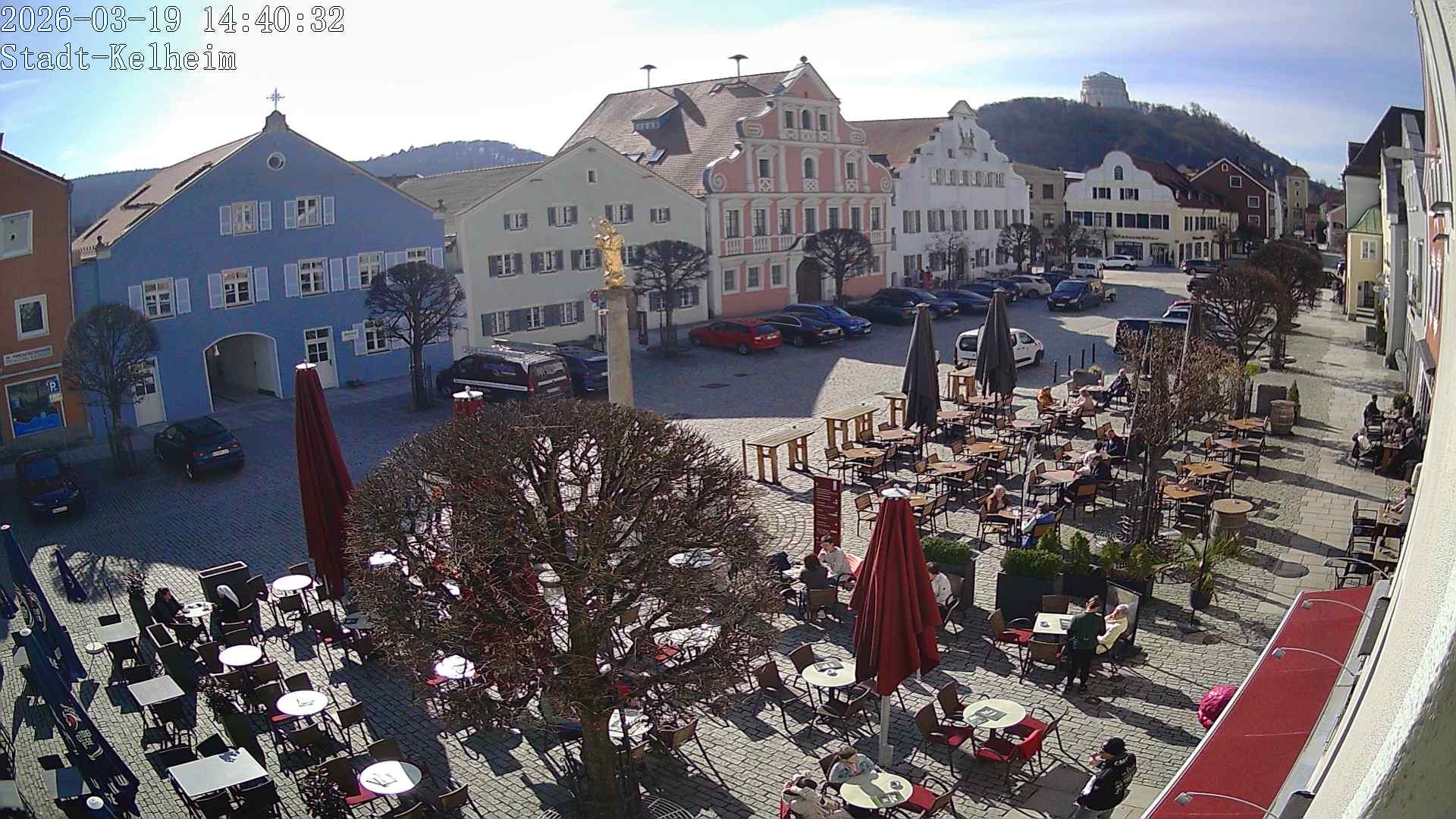 Archiv Foto Webcam Stadtplatz Kelheim