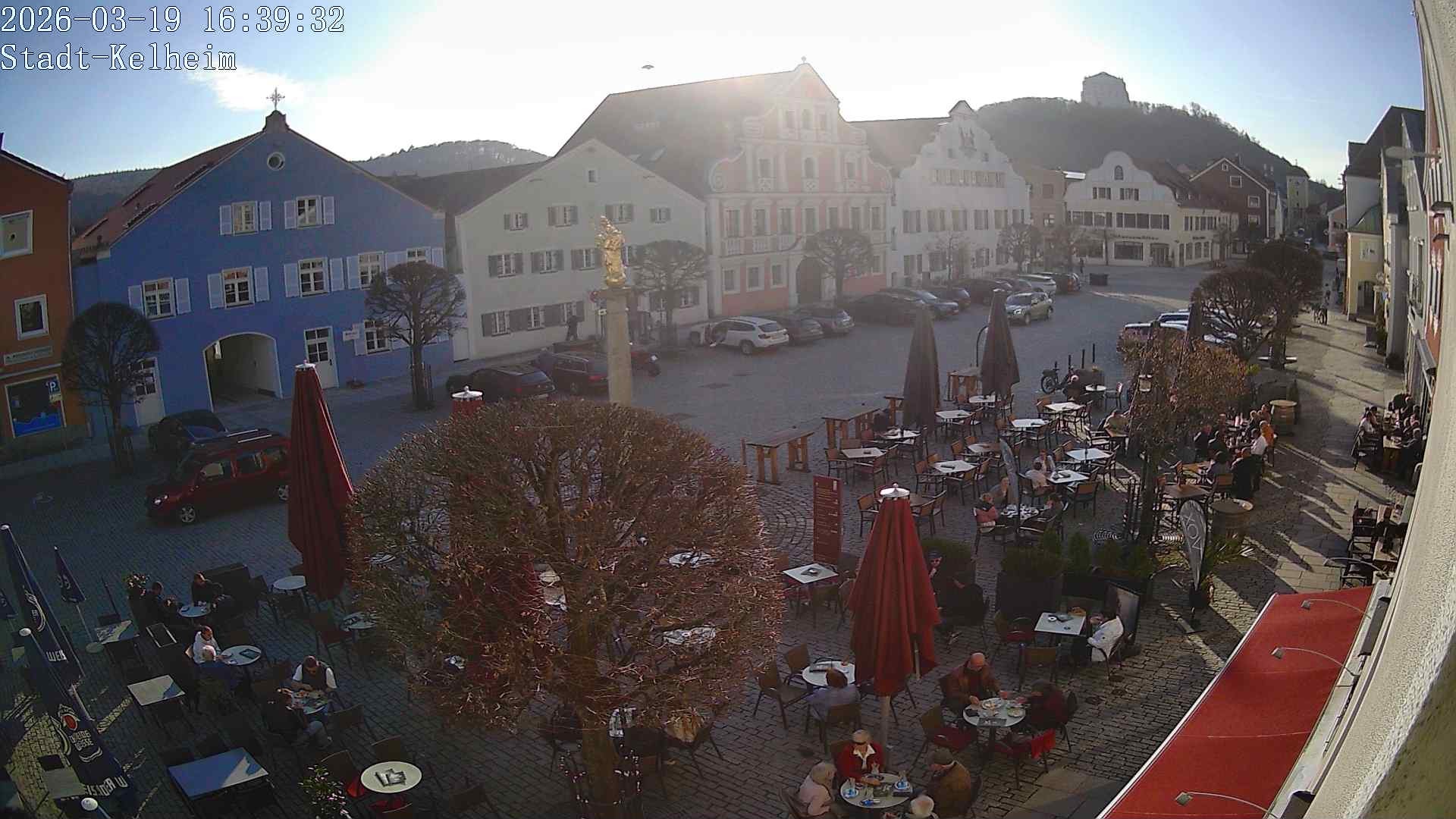 Archiv Foto Webcam Stadtplatz Kelheim