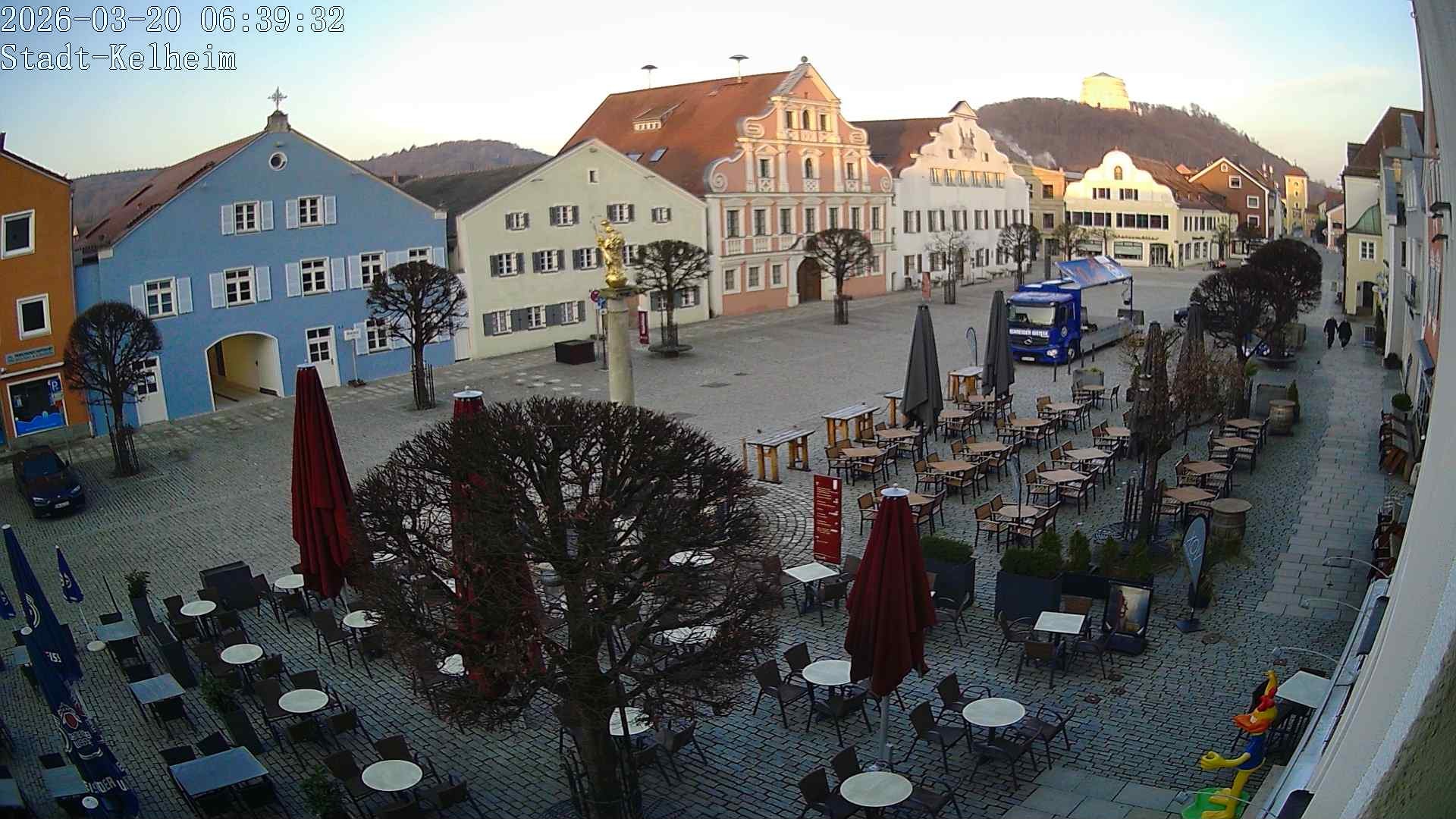 Archiv Foto Webcam Stadtplatz Kelheim