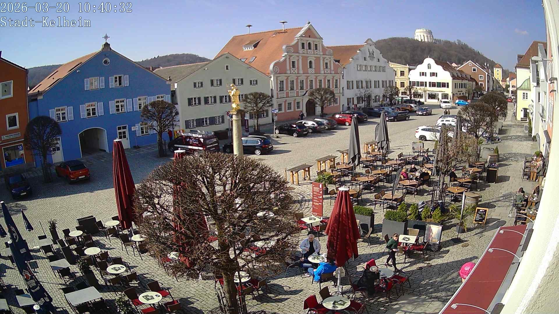 Archiv Foto Webcam Stadtplatz Kelheim