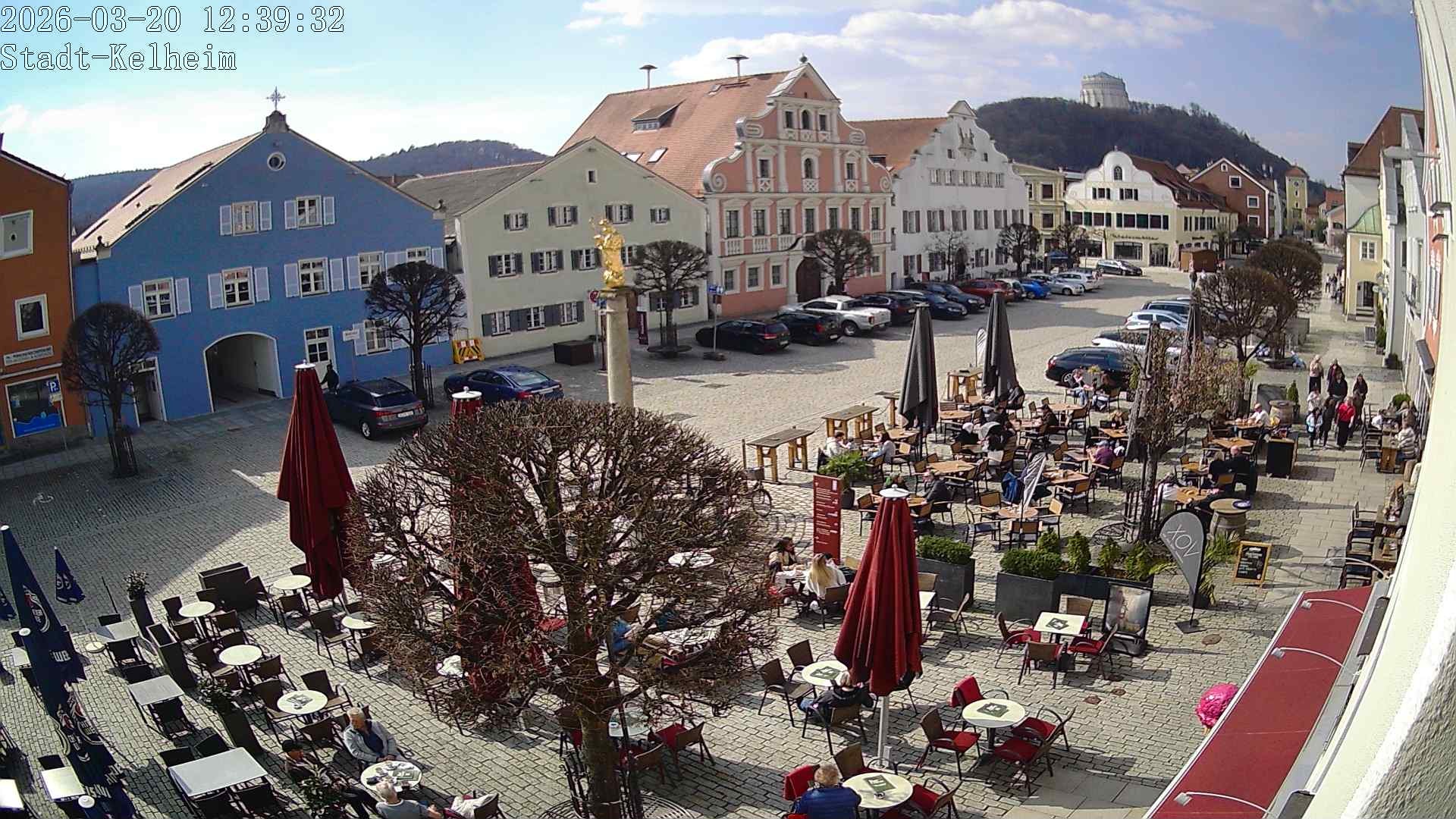 Archiv Foto Webcam Stadtplatz Kelheim