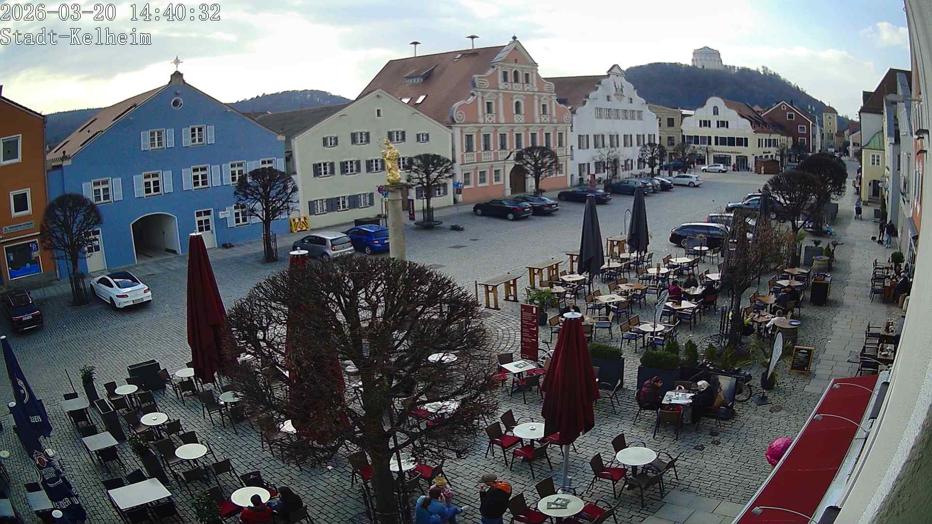 Archiv Foto Webcam Stadtplatz Kelheim