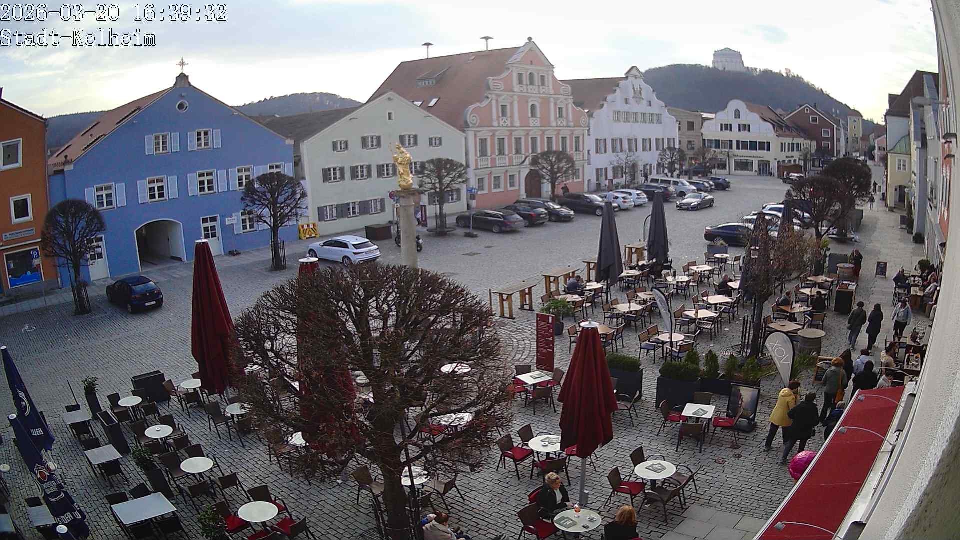 Archiv Foto Webcam Stadtplatz Kelheim