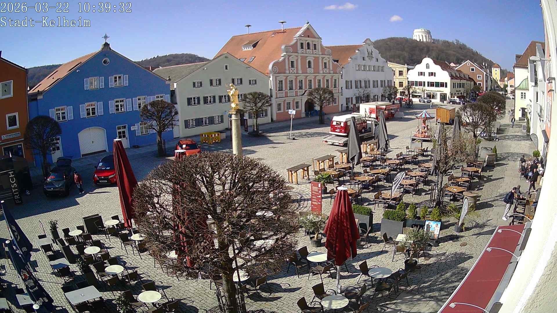 Archiv Foto Webcam Stadtplatz Kelheim