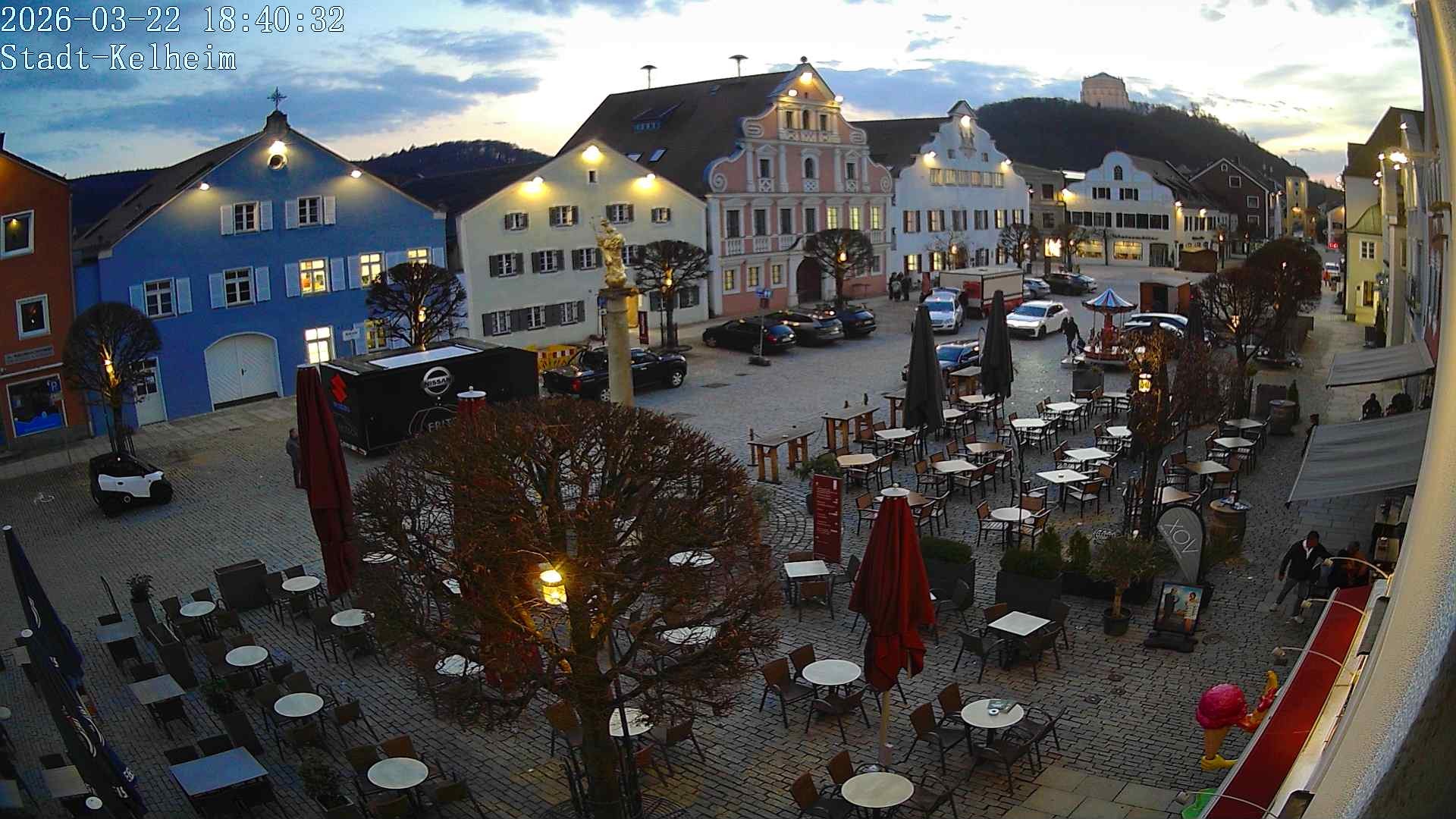 Archiv Foto Webcam Stadtplatz Kelheim