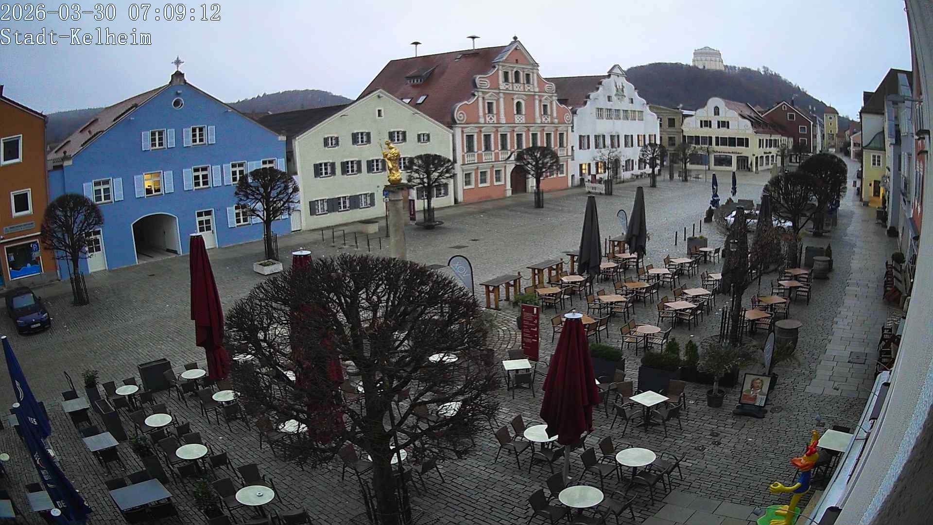 Archiv Foto Webcam Stadtplatz Kelheim