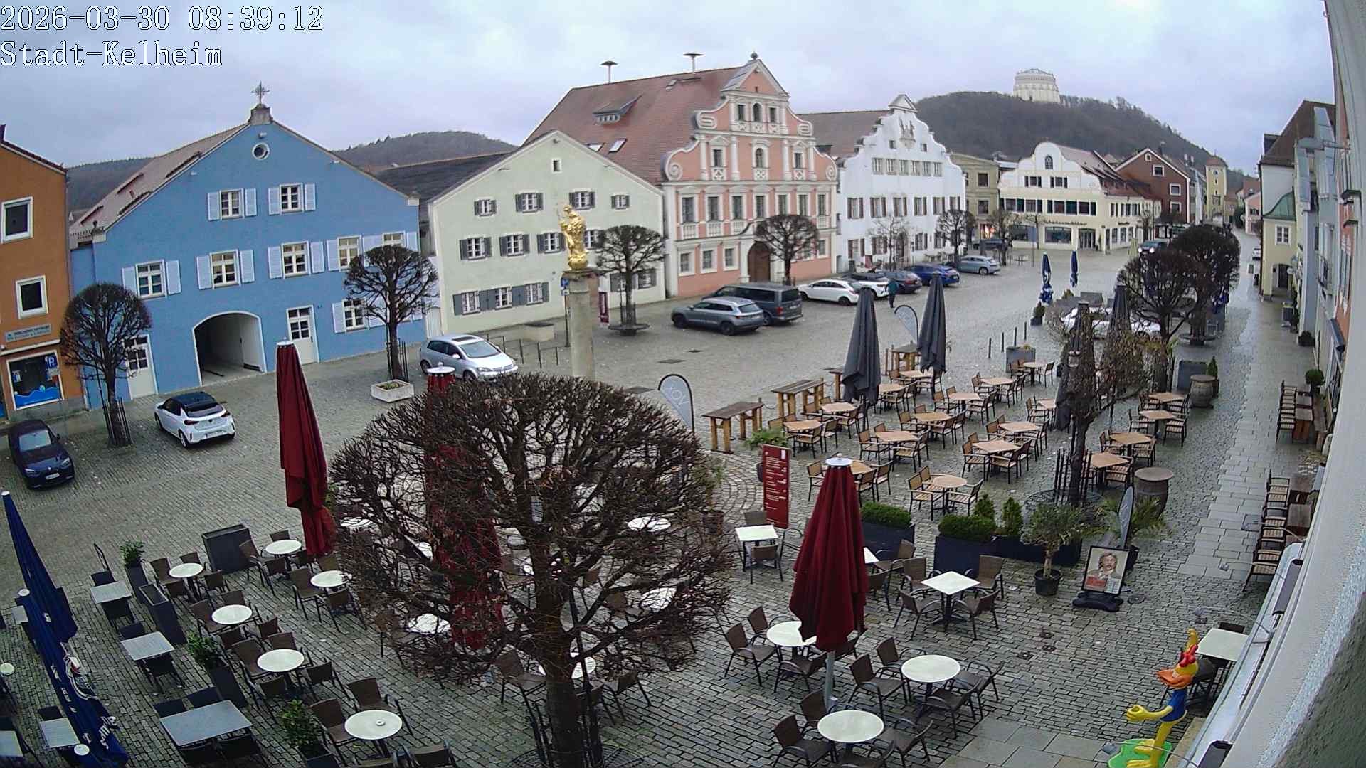 Archiv Foto Webcam Stadtplatz Kelheim
