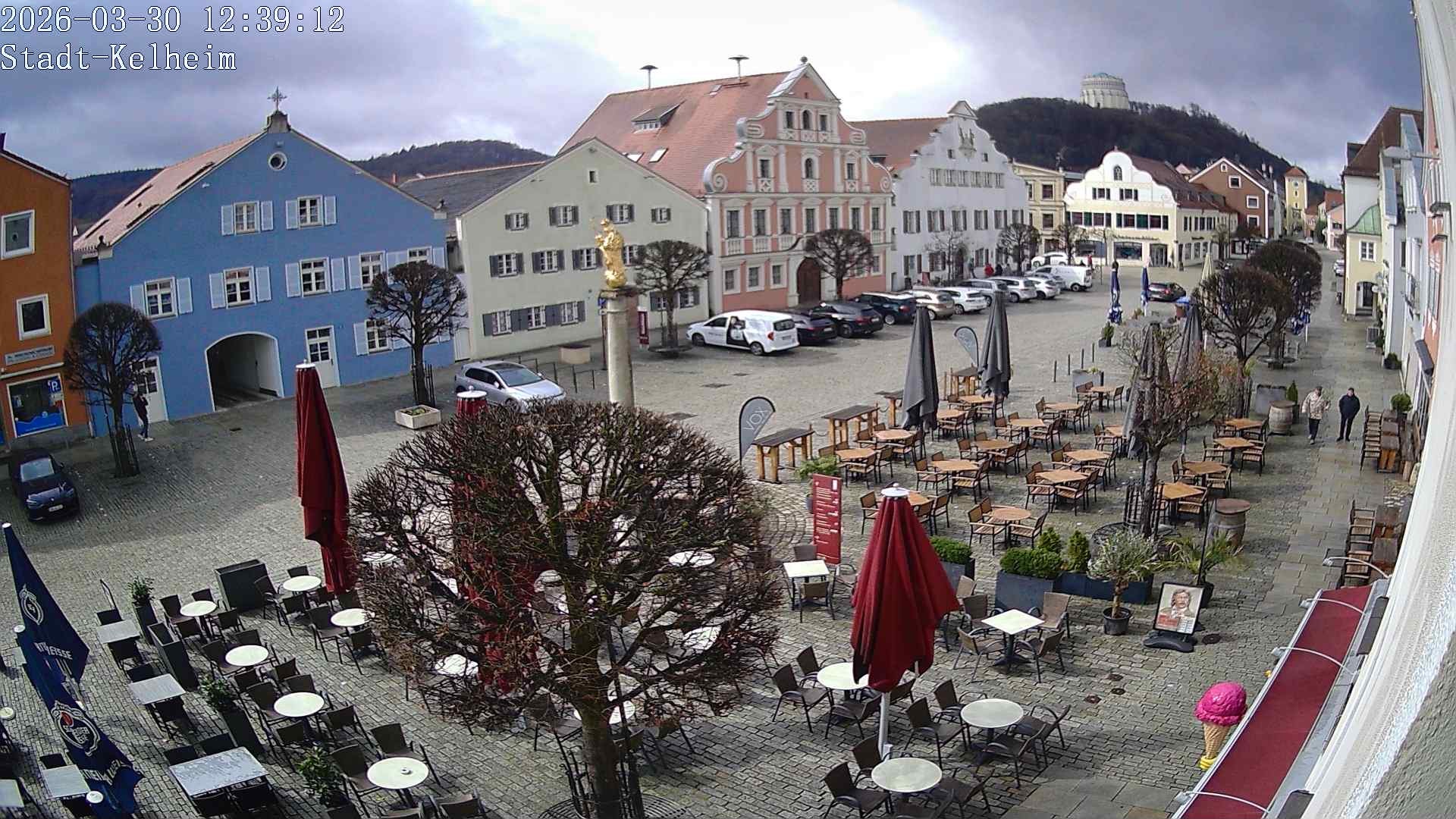 Archiv Foto Webcam Stadtplatz Kelheim