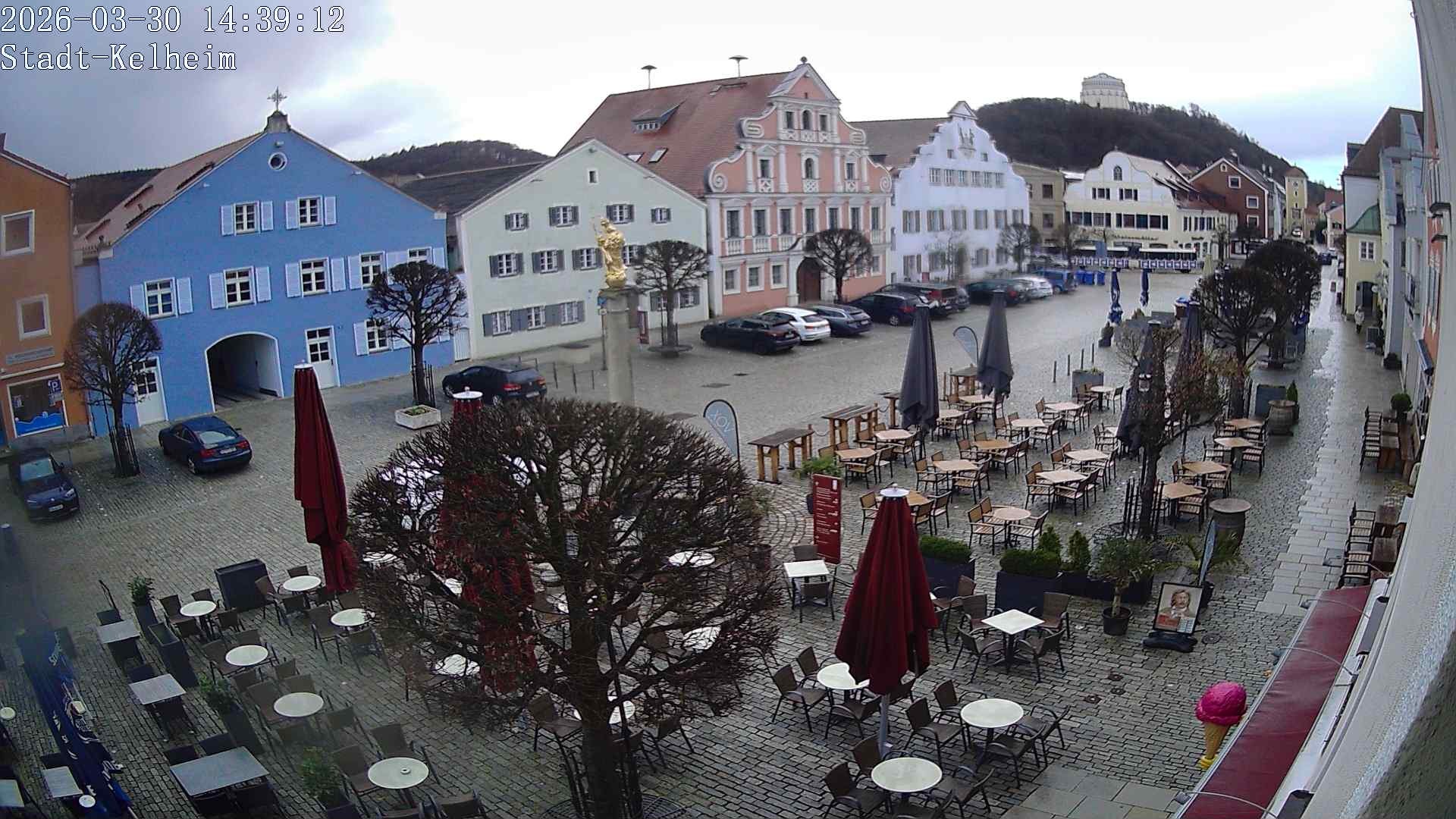 Archiv Foto Webcam Stadtplatz Kelheim