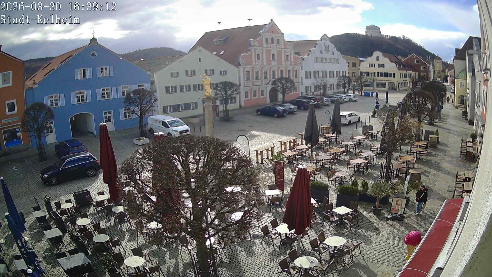 Archiv Foto Webcam Stadtplatz Kelheim