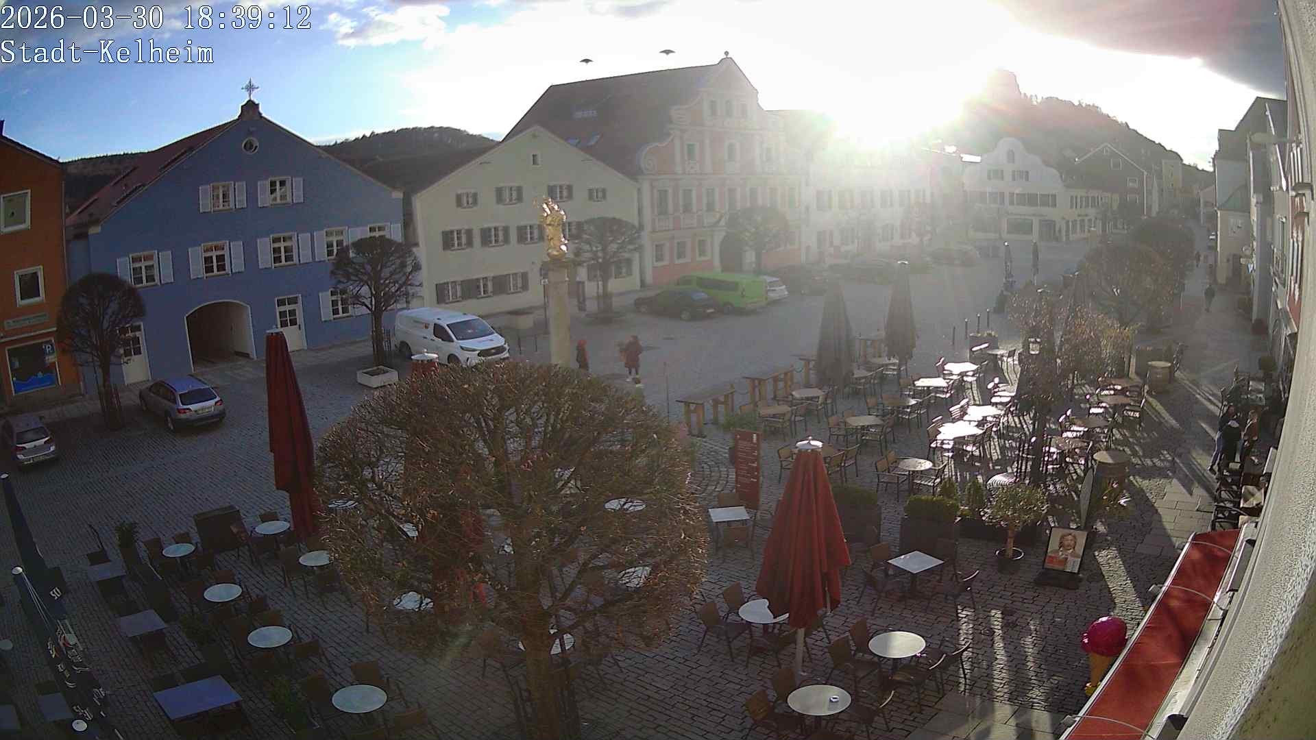 Archiv Foto Webcam Stadtplatz Kelheim
