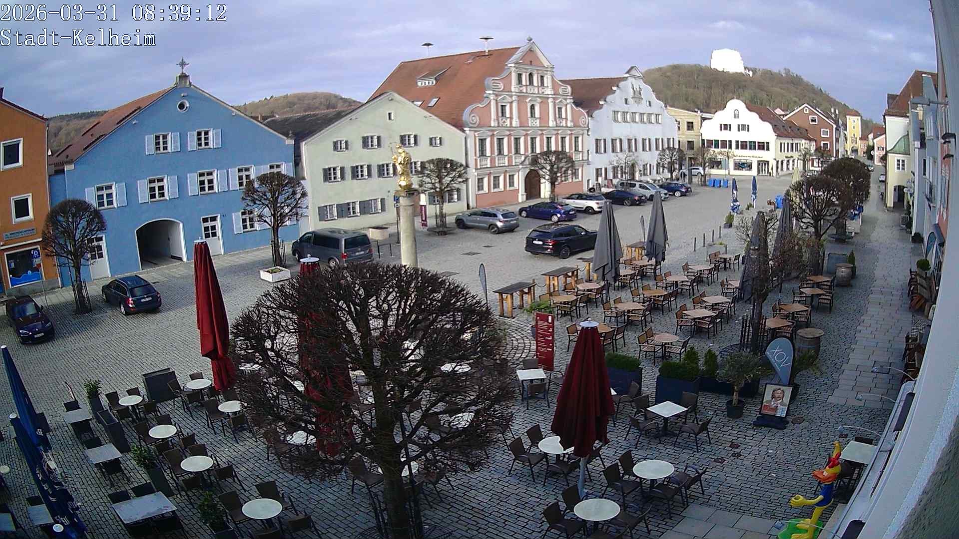 Archiv Foto Webcam Stadtplatz Kelheim